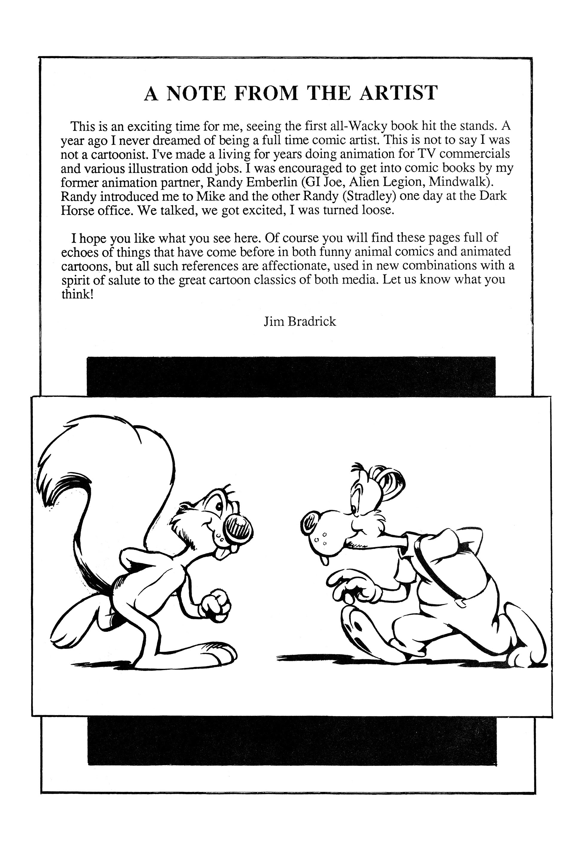 Read online Wacky Squirrel Summer Fun Special comic -  Issue # Full - 38