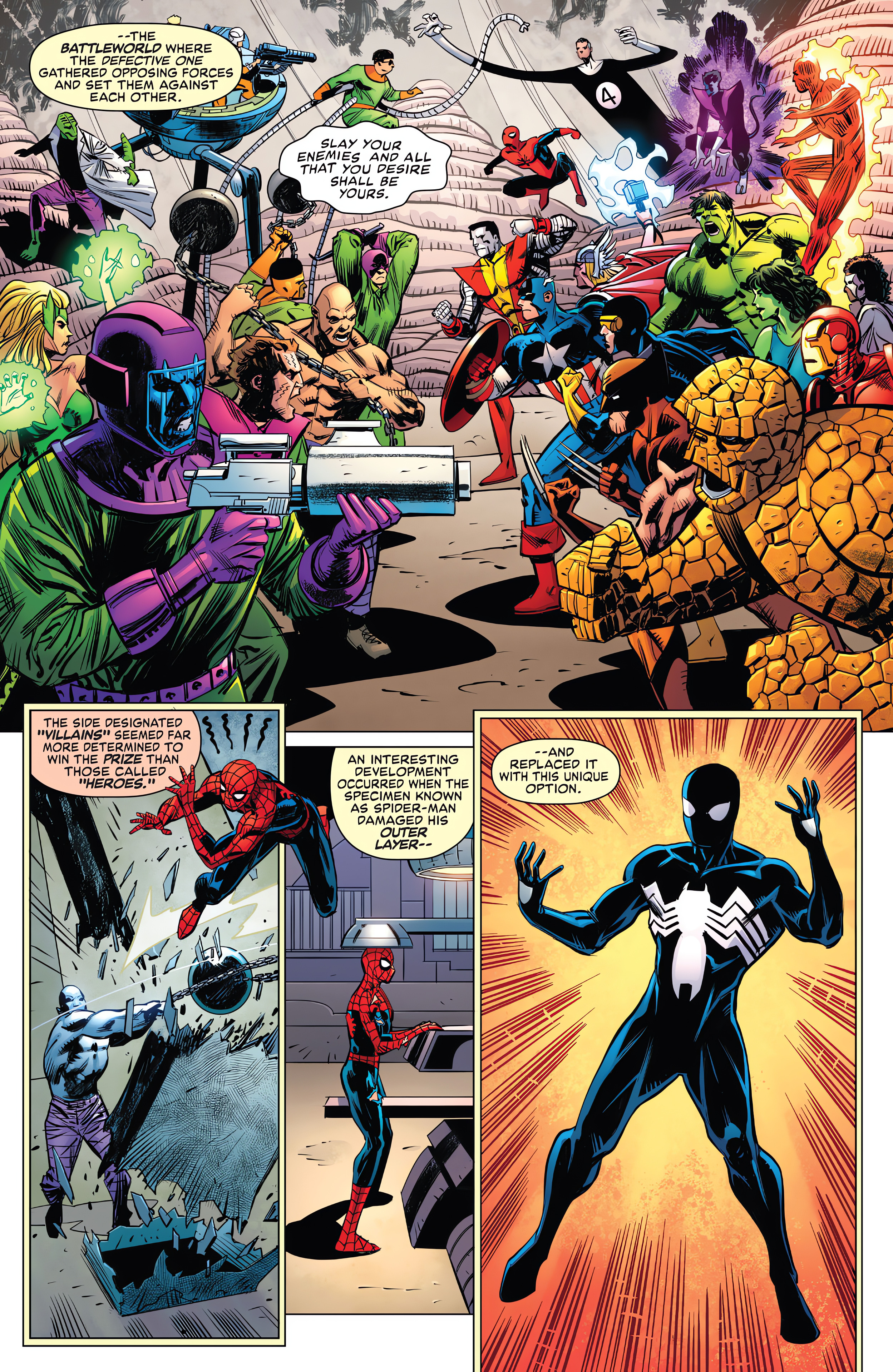 Read online Marvel Super Heroes Secret Wars: Battleworld comic -  Issue #1 - 6