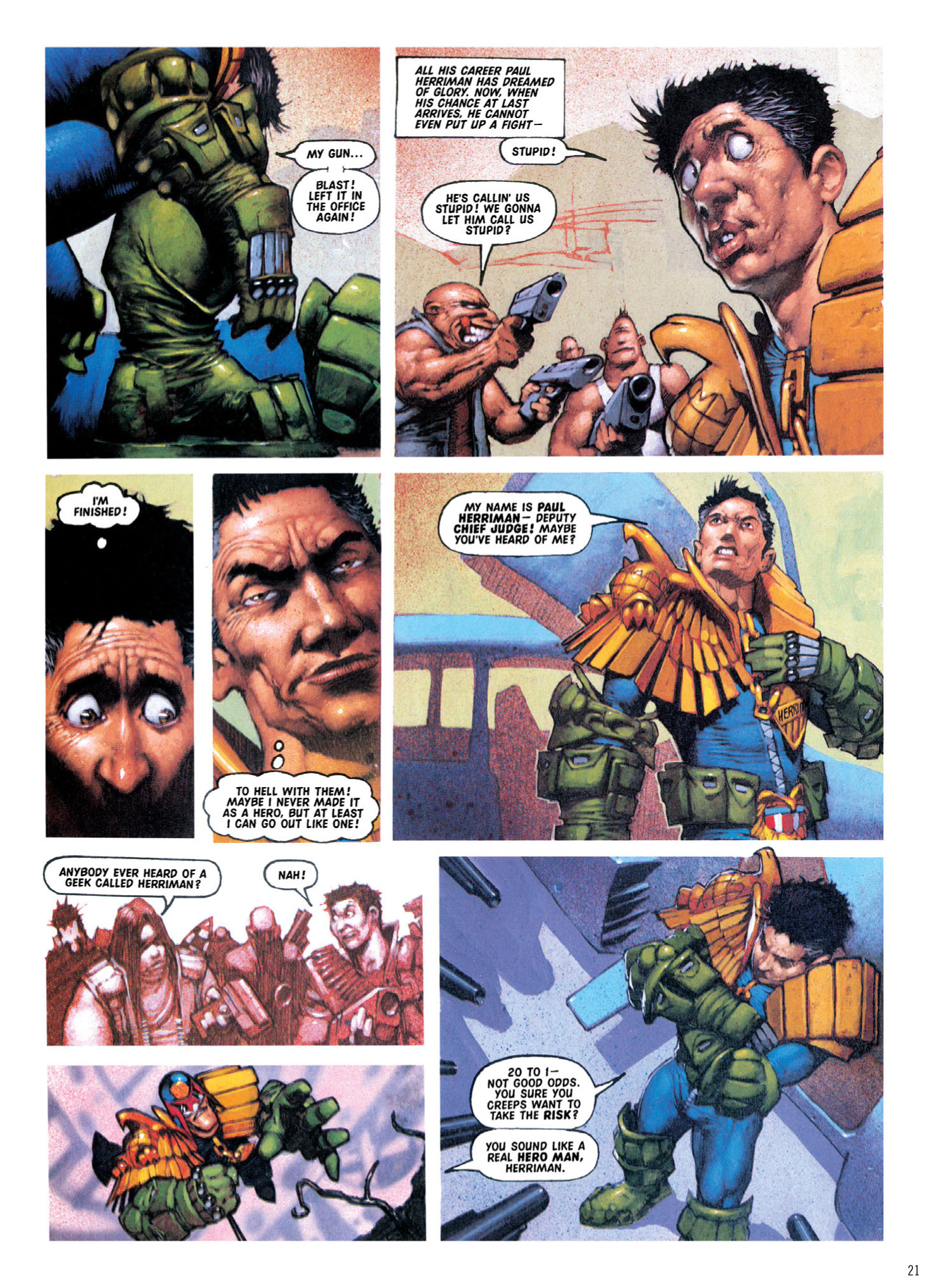 Read online Judge Dredd: The Complete Case Files comic -  Issue # TPB 29 - 23