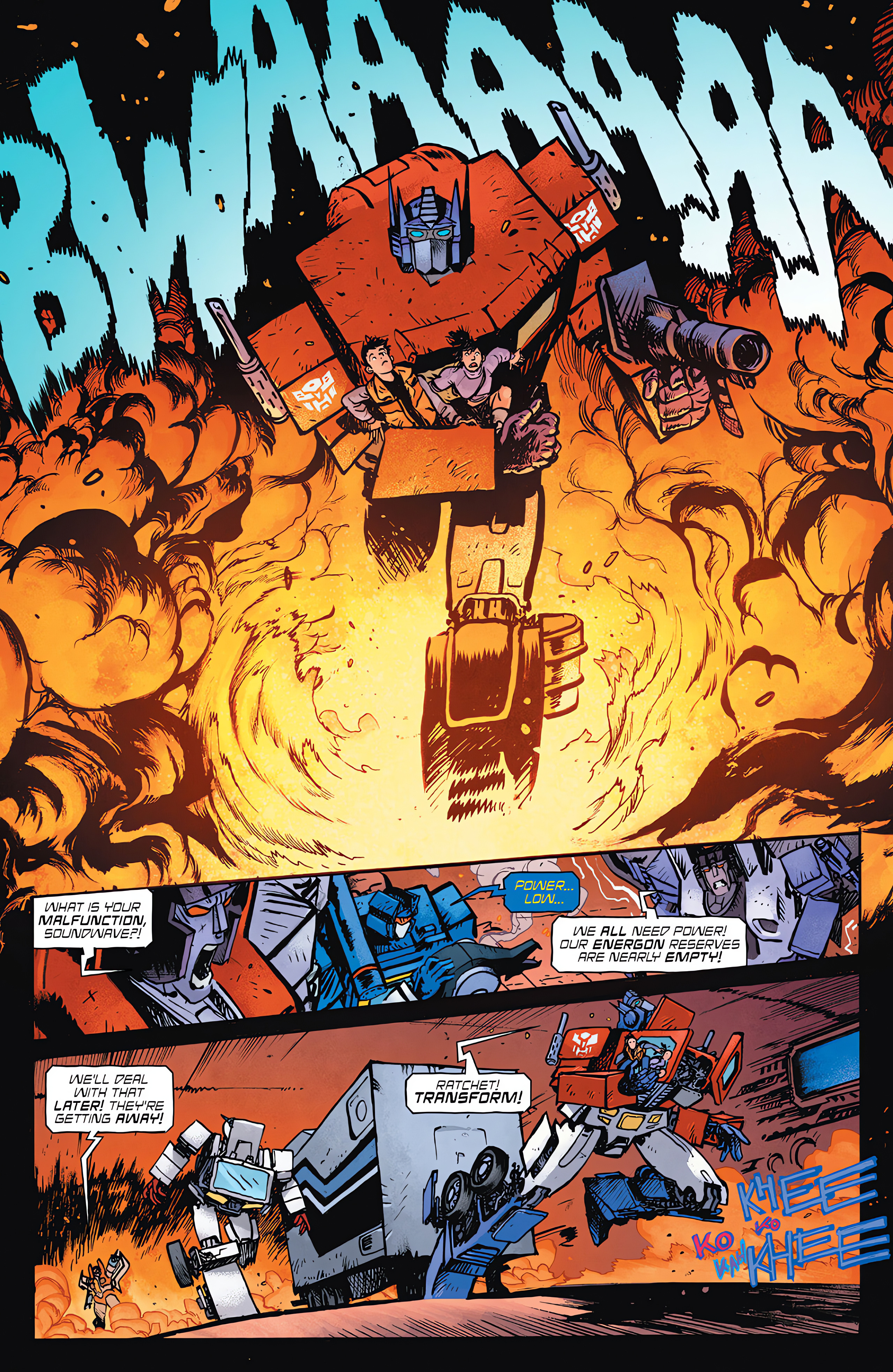 Read online Transformers (2023) comic -  Issue #1 - 23