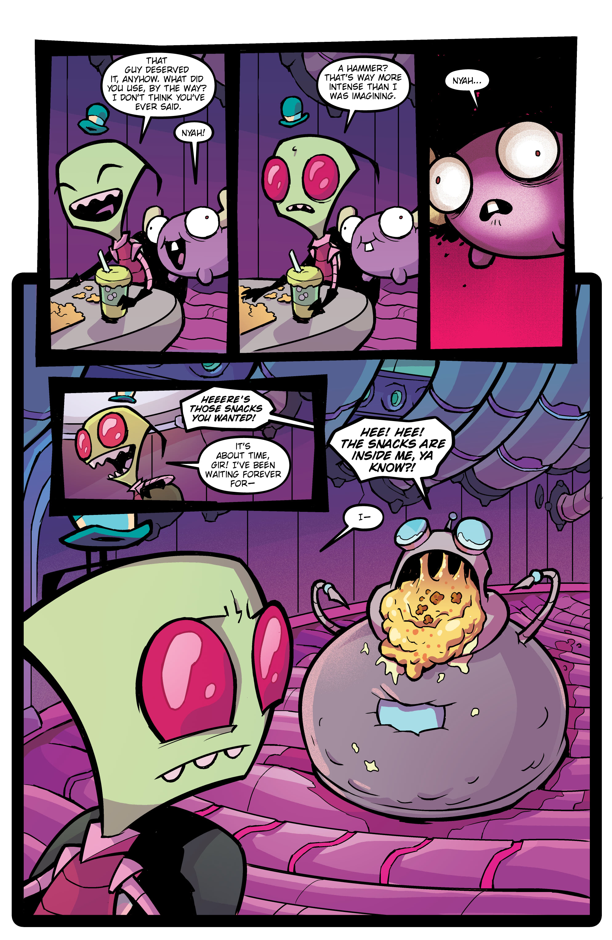 Read online Invader Zim: The Dookie Loop Horror comic -  Issue # Full - 9