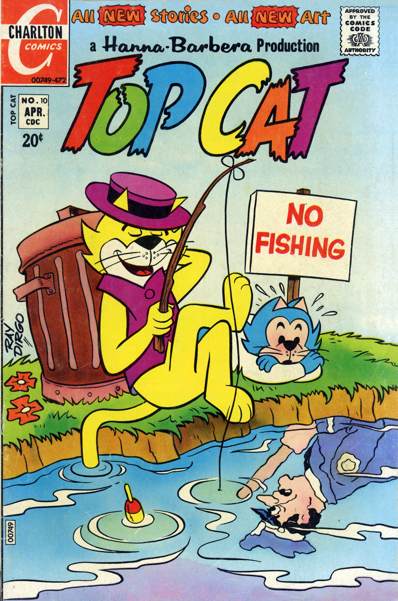 Read online Top Cat (1970) comic -  Issue #10 - 1