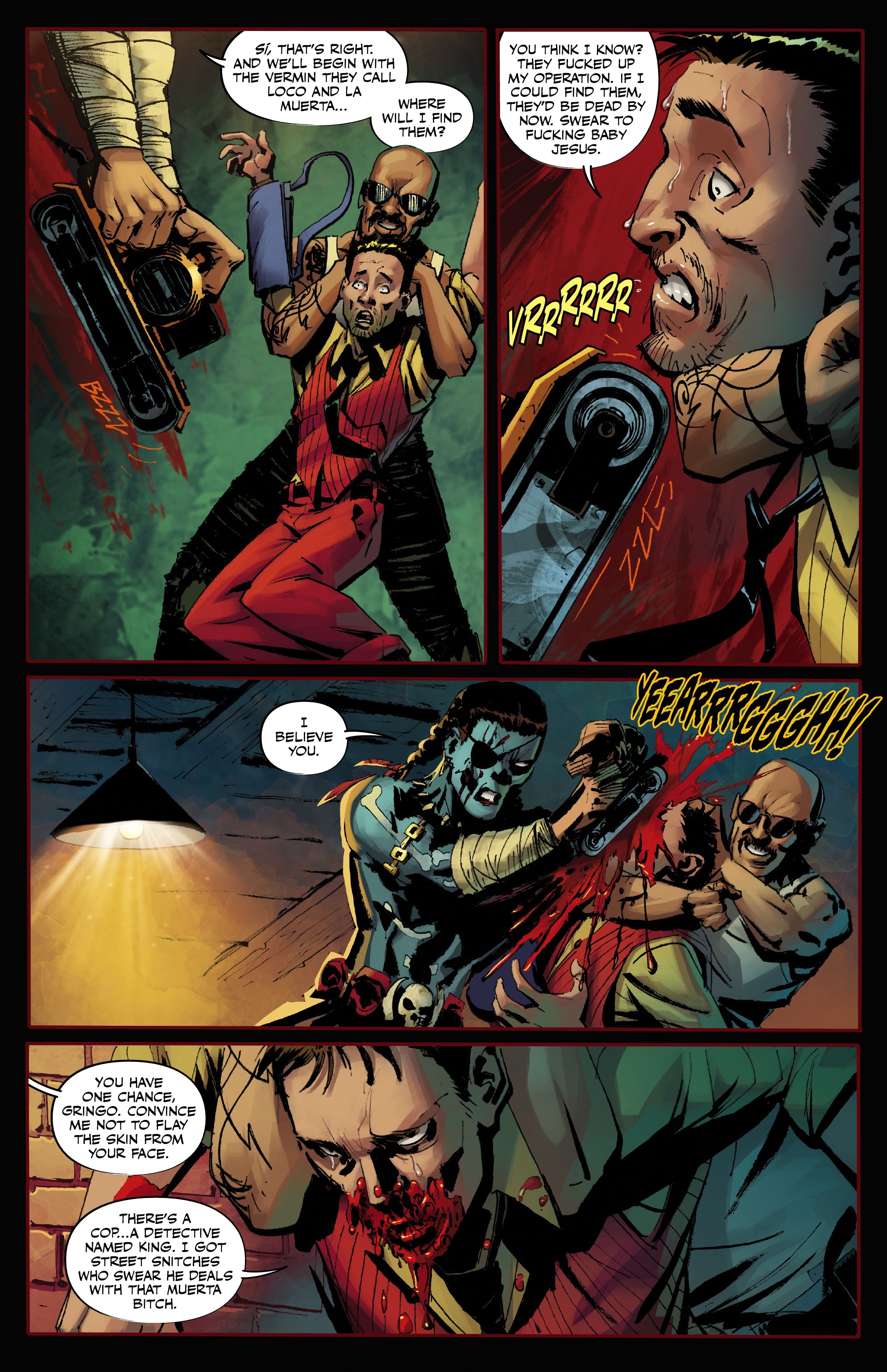Read online La Muerta: Retribution comic -  Issue #1 - 8