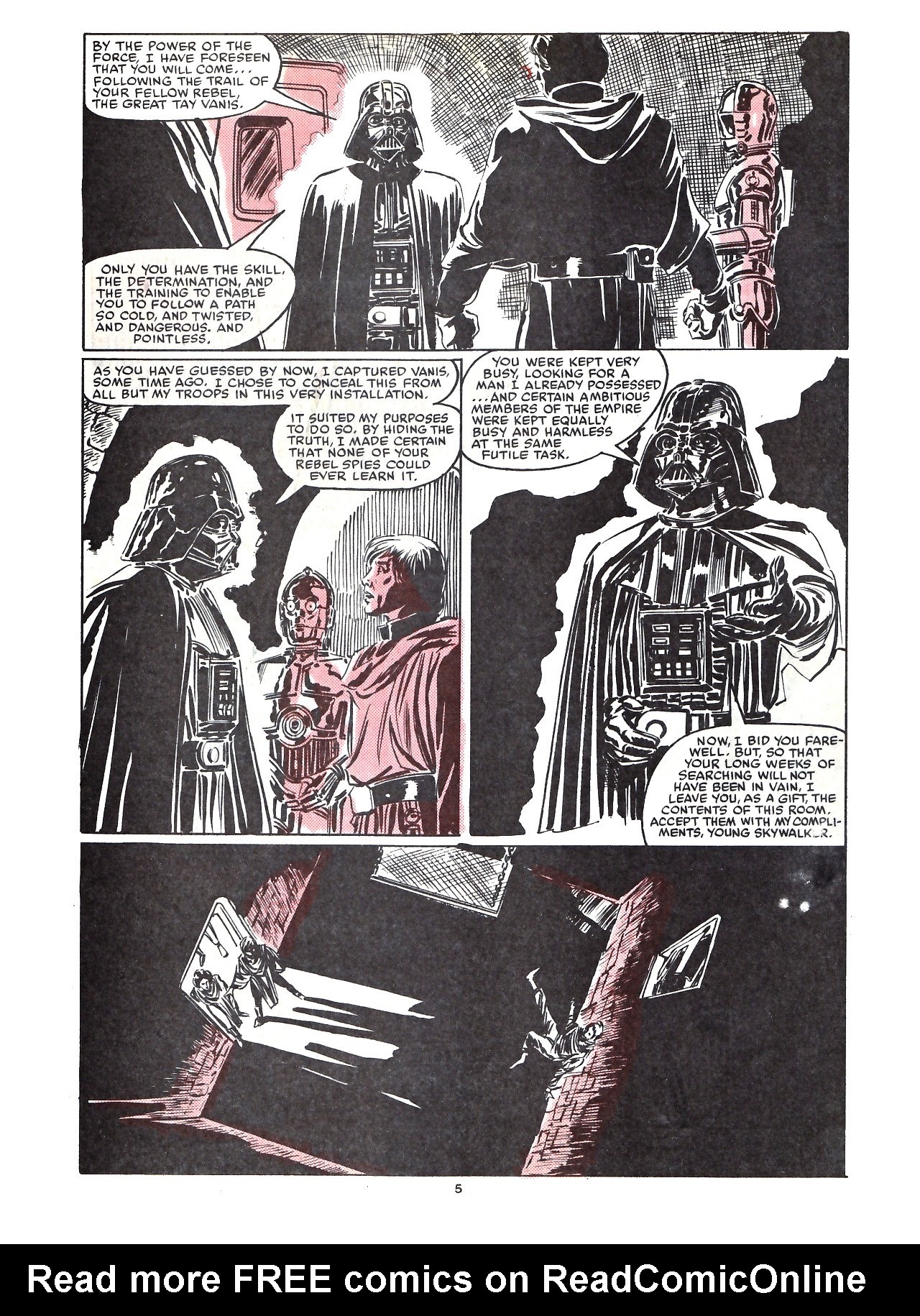 Read online Return of the Jedi comic -  Issue #42 - 5