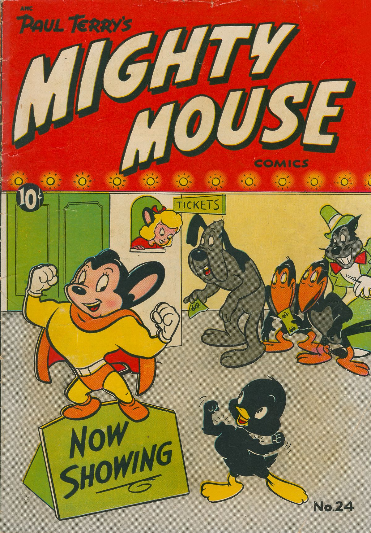 Read online Paul Terry's Mighty Mouse Comics comic -  Issue #24 - 1