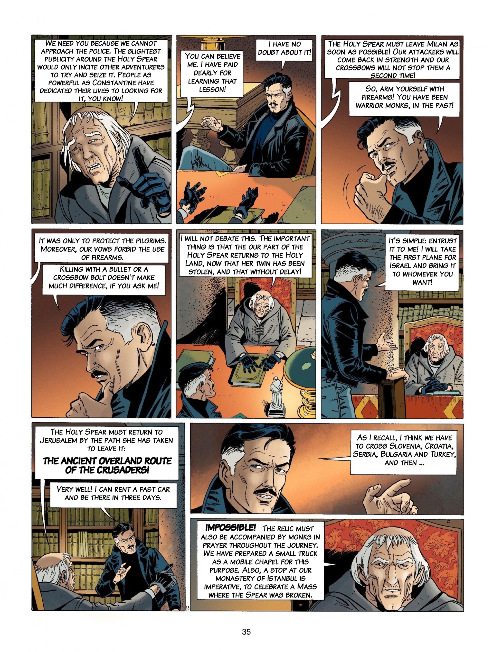 Read online Wayne Shelton comic -  Issue #7 - 35