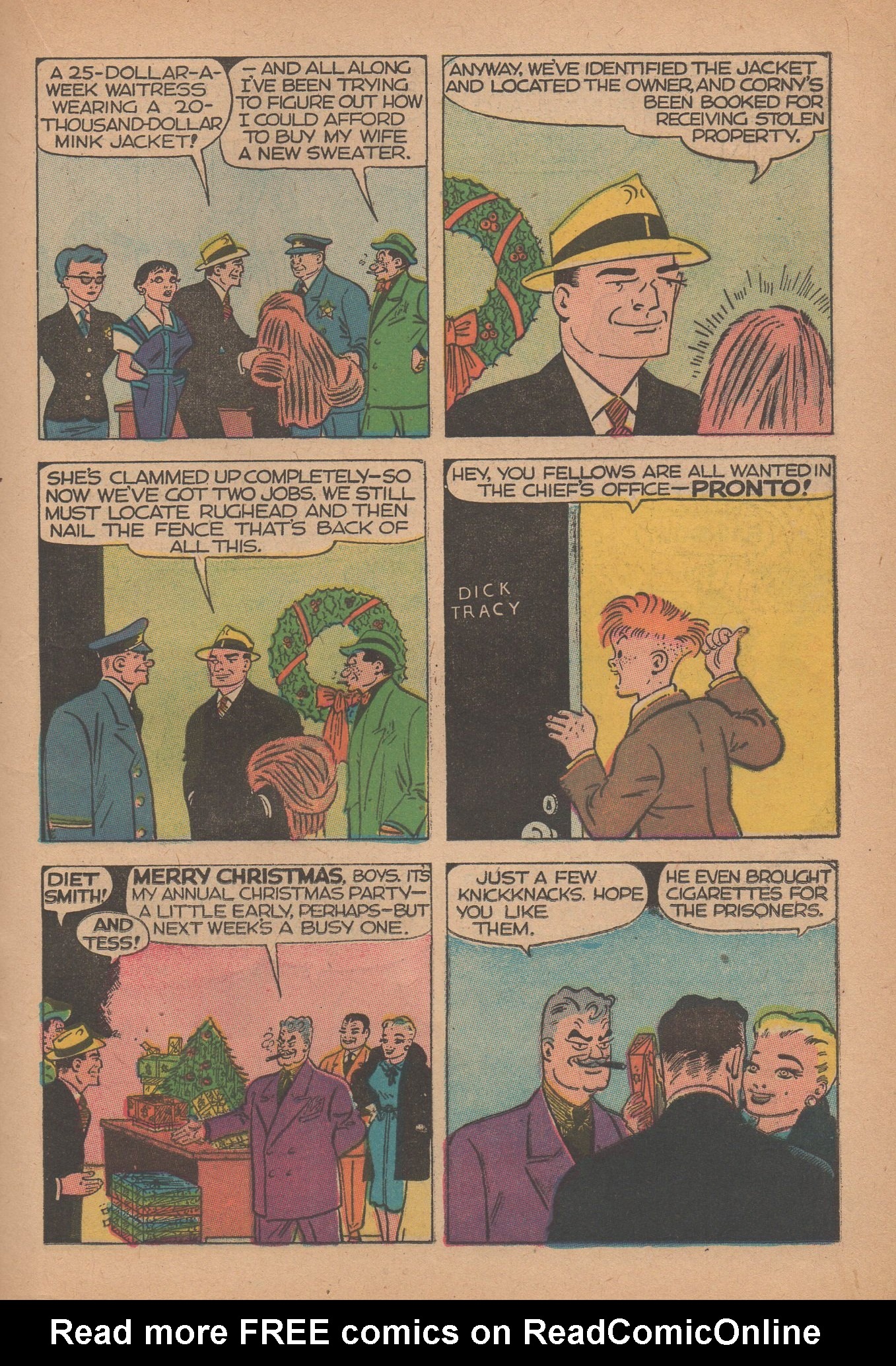 Read online Dick Tracy comic -  Issue #107 - 21