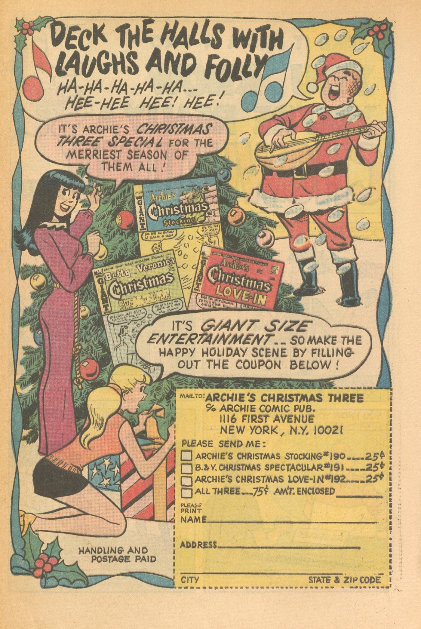 Read online Jughead's Jokes comic -  Issue #27 - 30