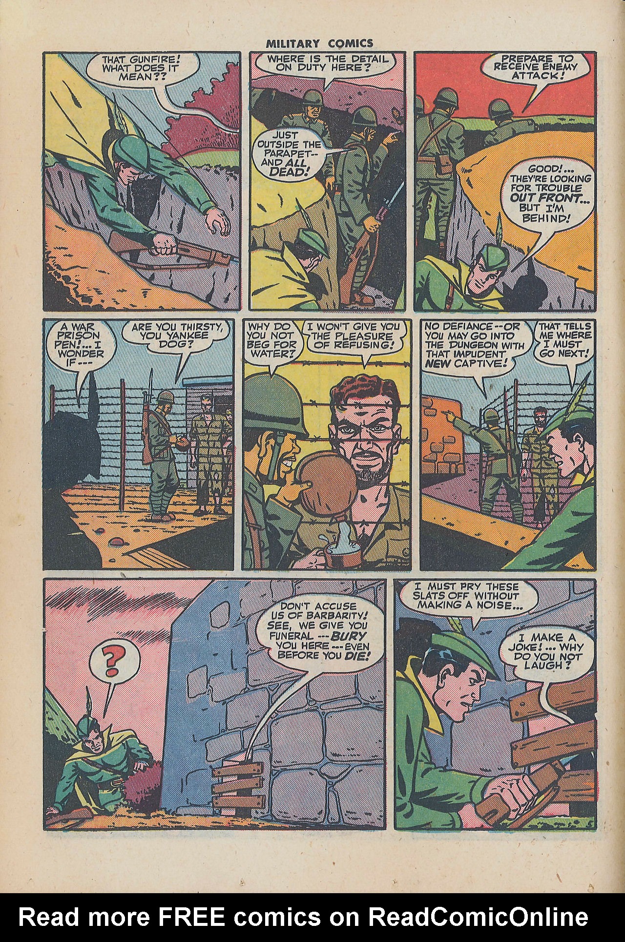 Read online Military Comics comic -  Issue #34 - 26