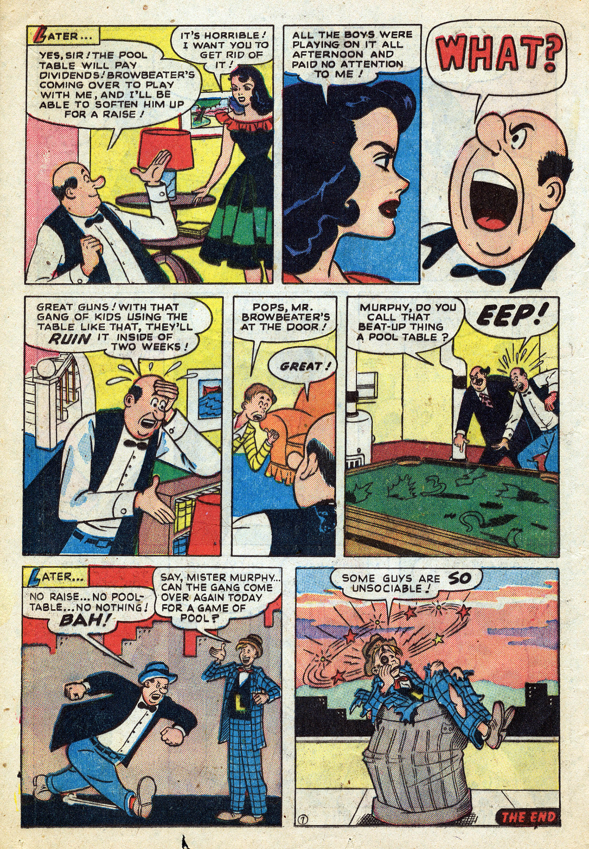 Read online Margie Comics comic -  Issue #48 - 16