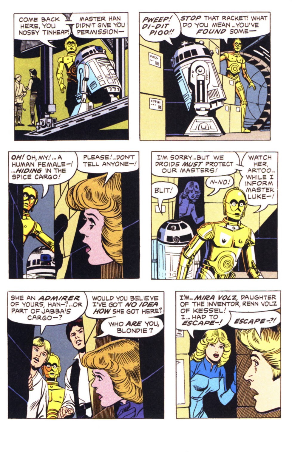Read online Classic Star Wars: The Early Adventures comic -  Issue #6 - 7