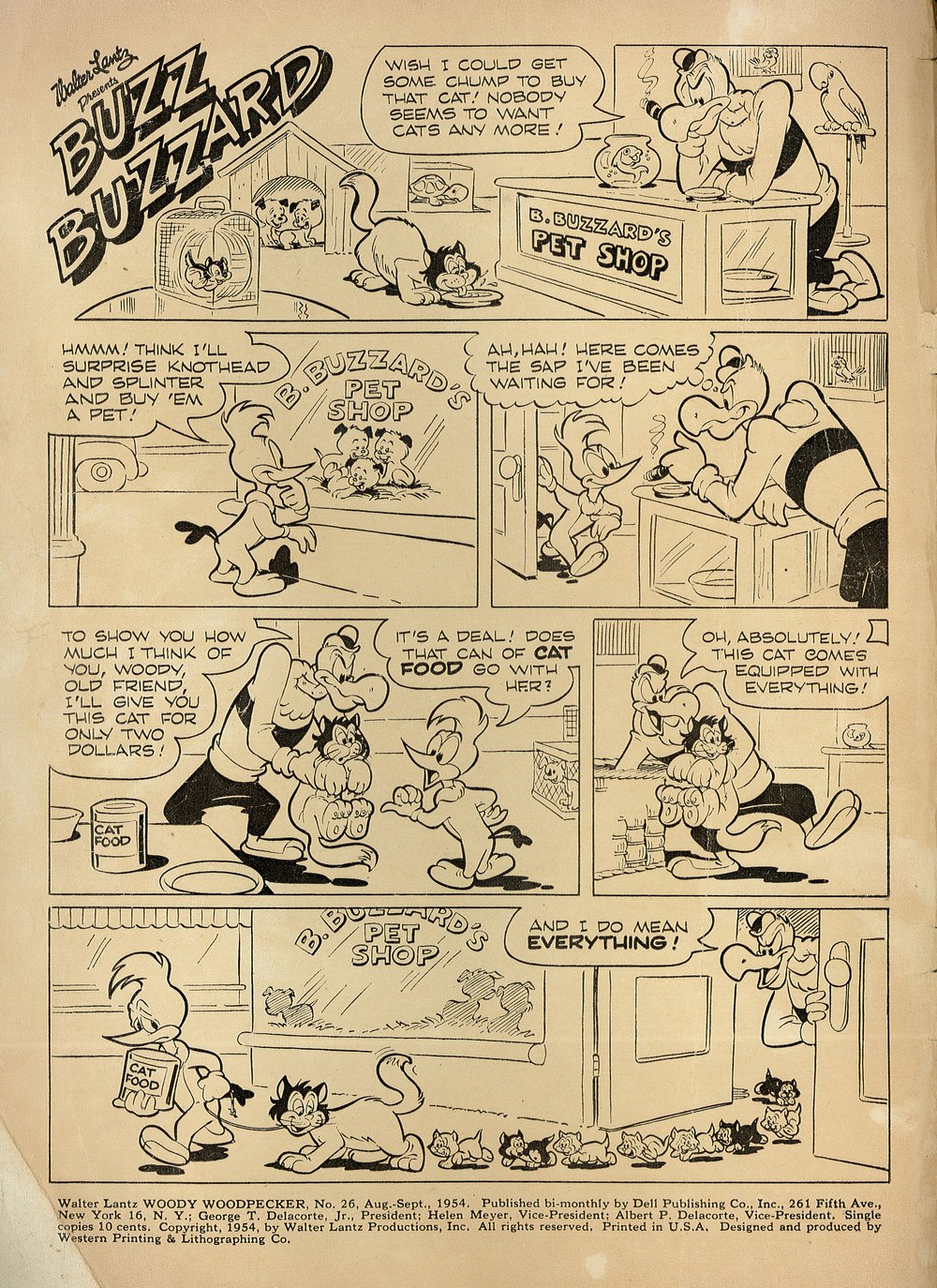 Read online Walter Lantz Woody Woodpecker (1952) comic -  Issue #26 - 2