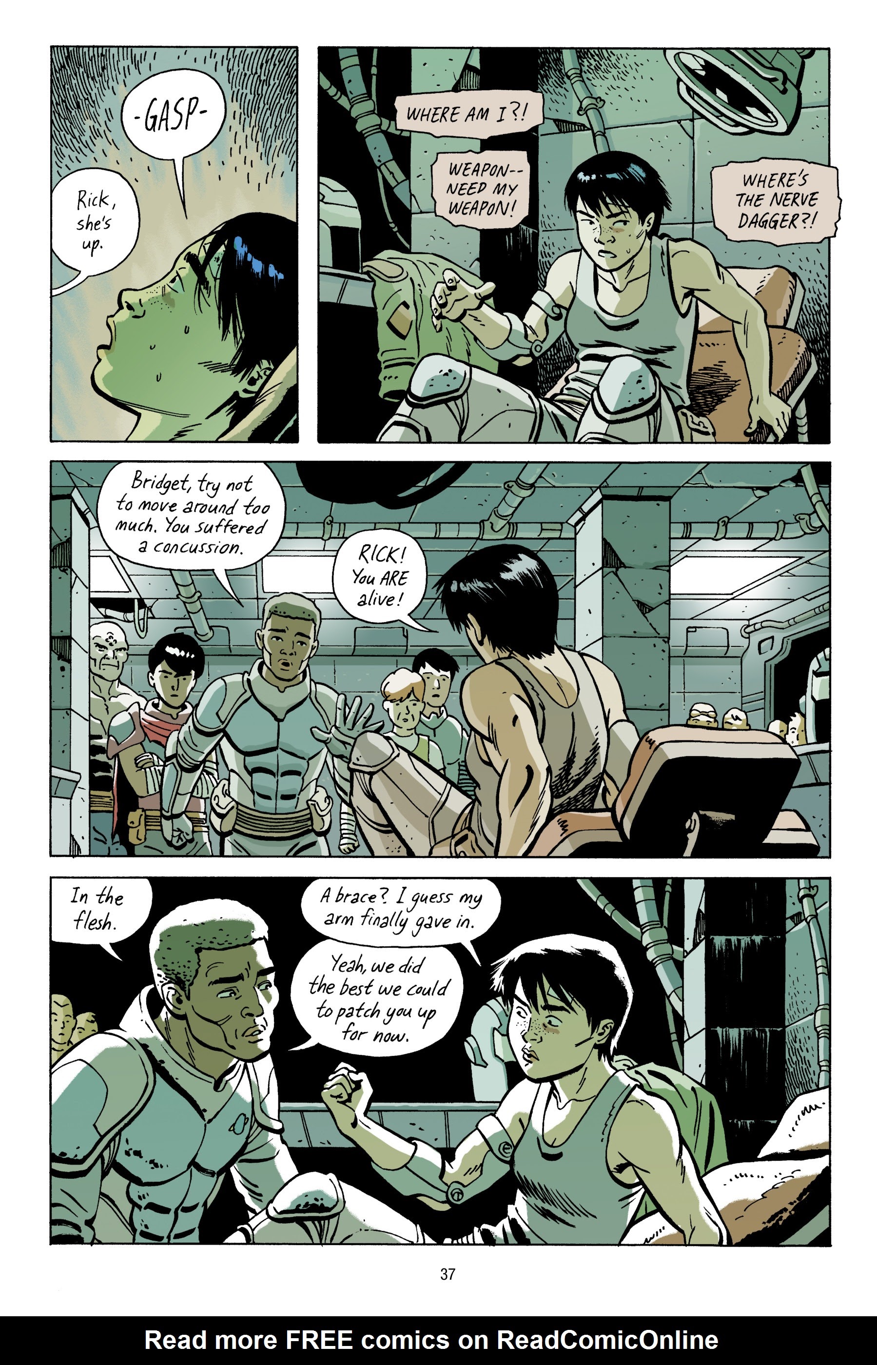 Read online The Battles of Bridget Lee comic -  Issue # TPB 2 - 38