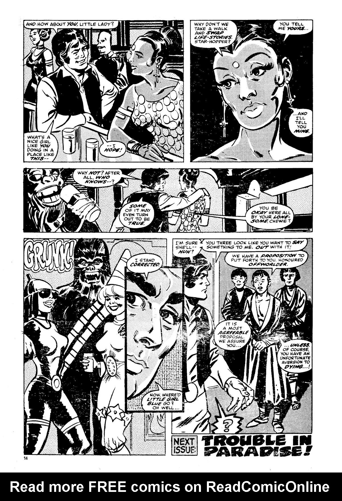 Read online Star Wars Weekly comic -  Issue #14 - 14