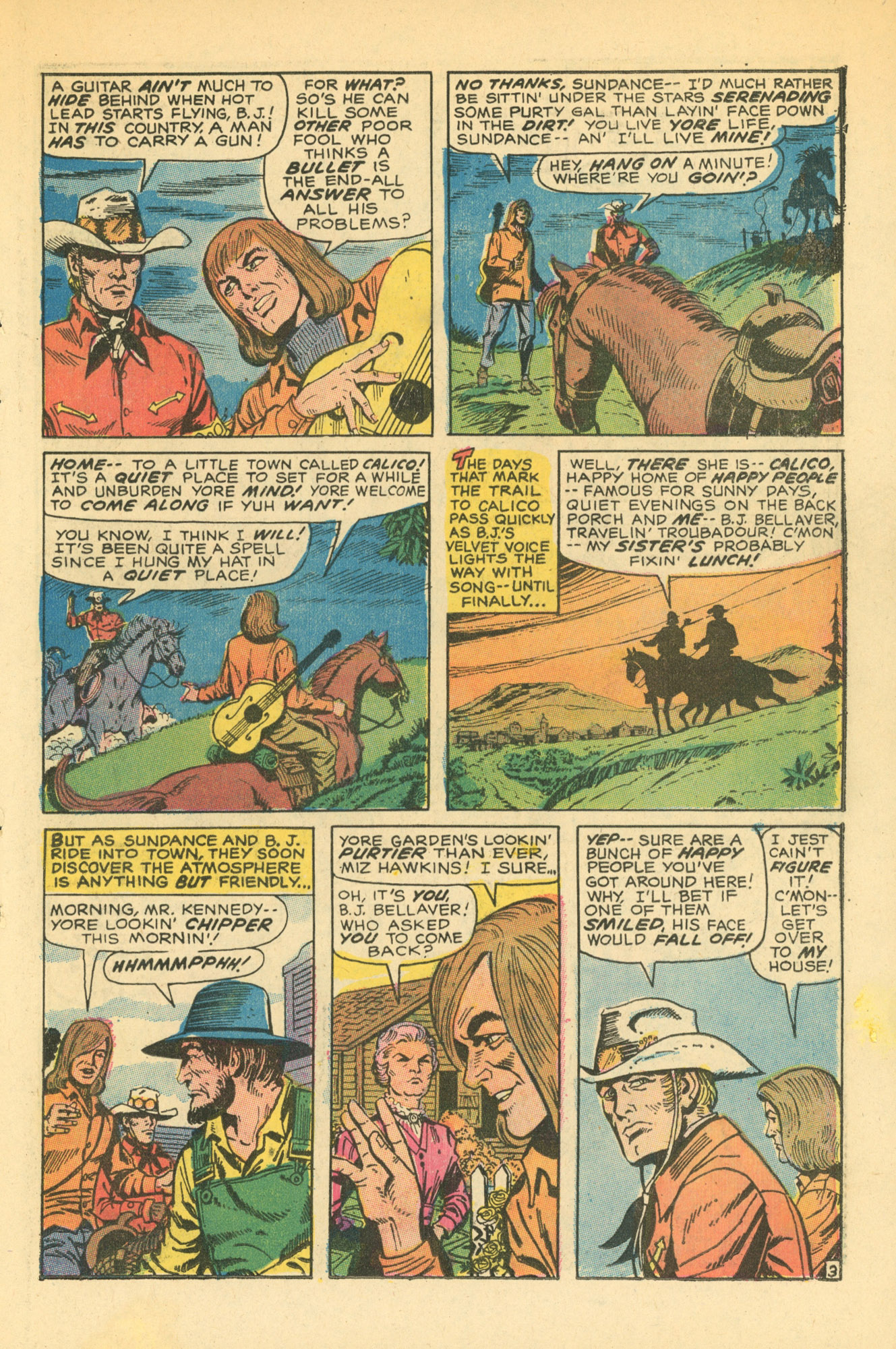 Read online The Sundance Kid comic -  Issue #1 - 5