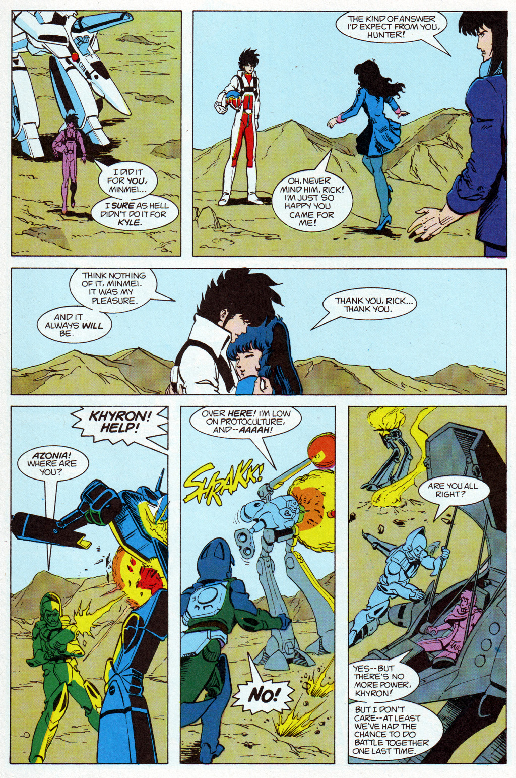 Read online Robotech The Macross Saga comic -  Issue #32 - 26