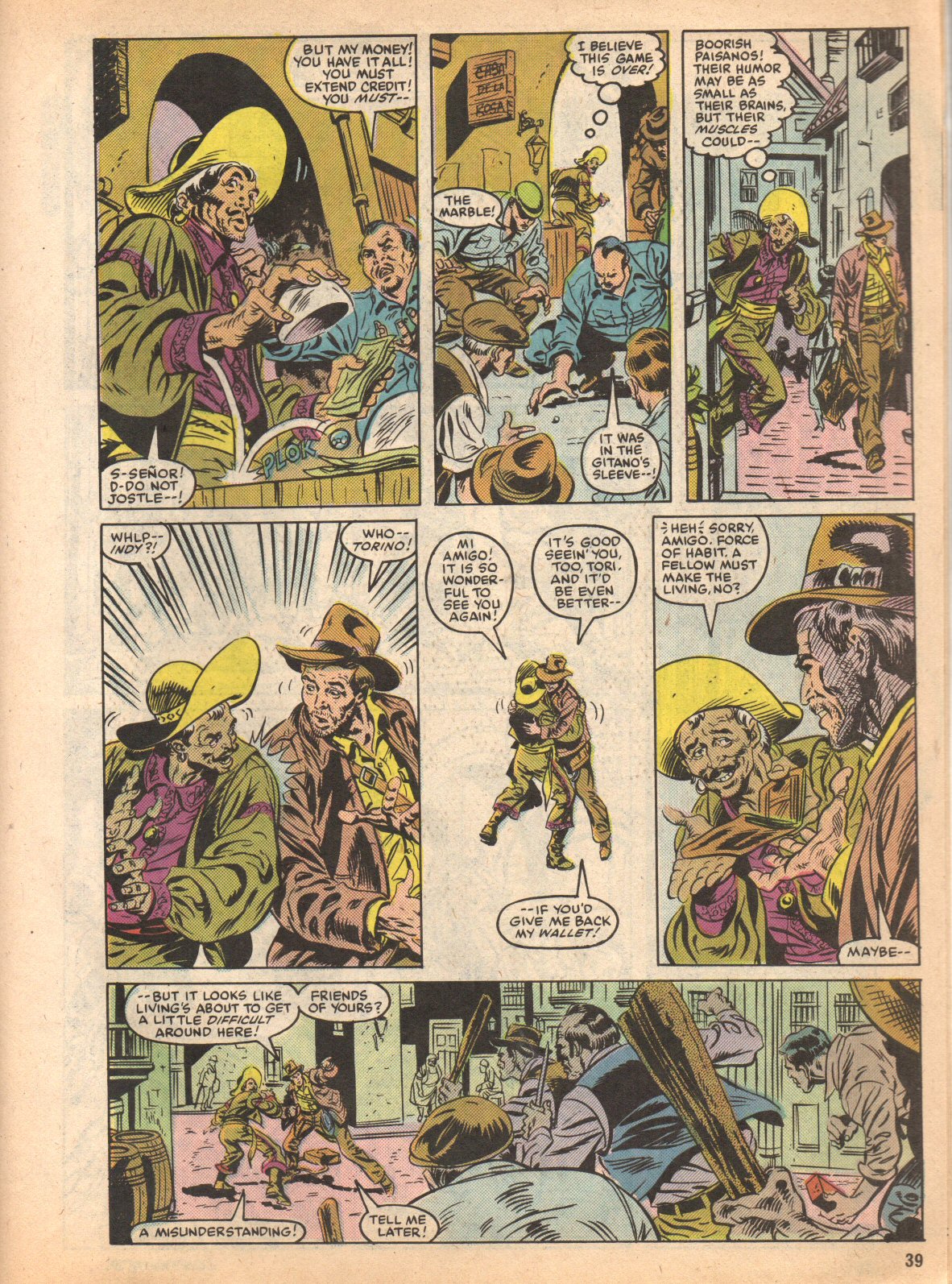 Read online Indiana Jones comic -  Issue #8 - 39