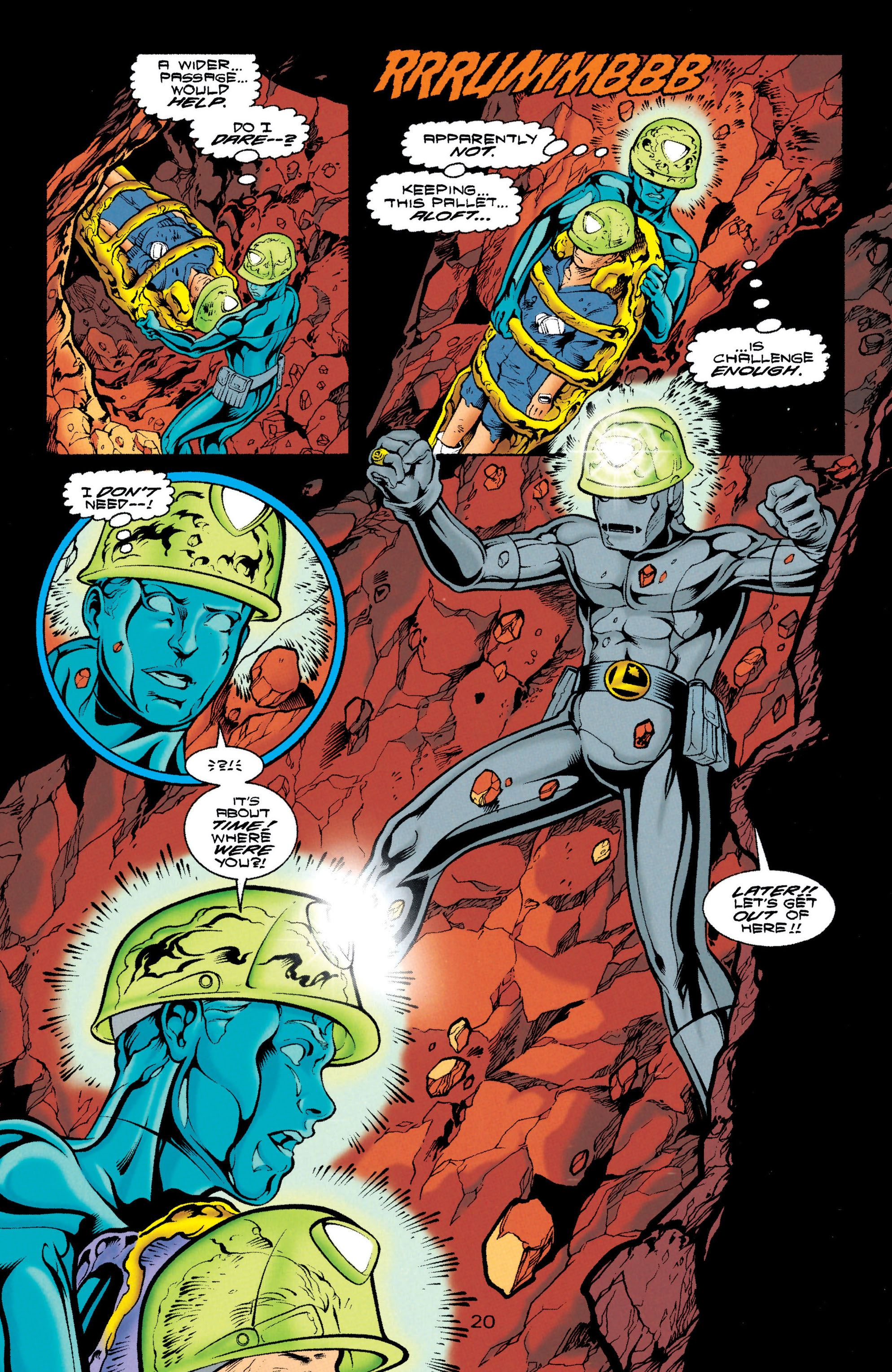 Read online Legionnaires comic -  Issue #67 - 21