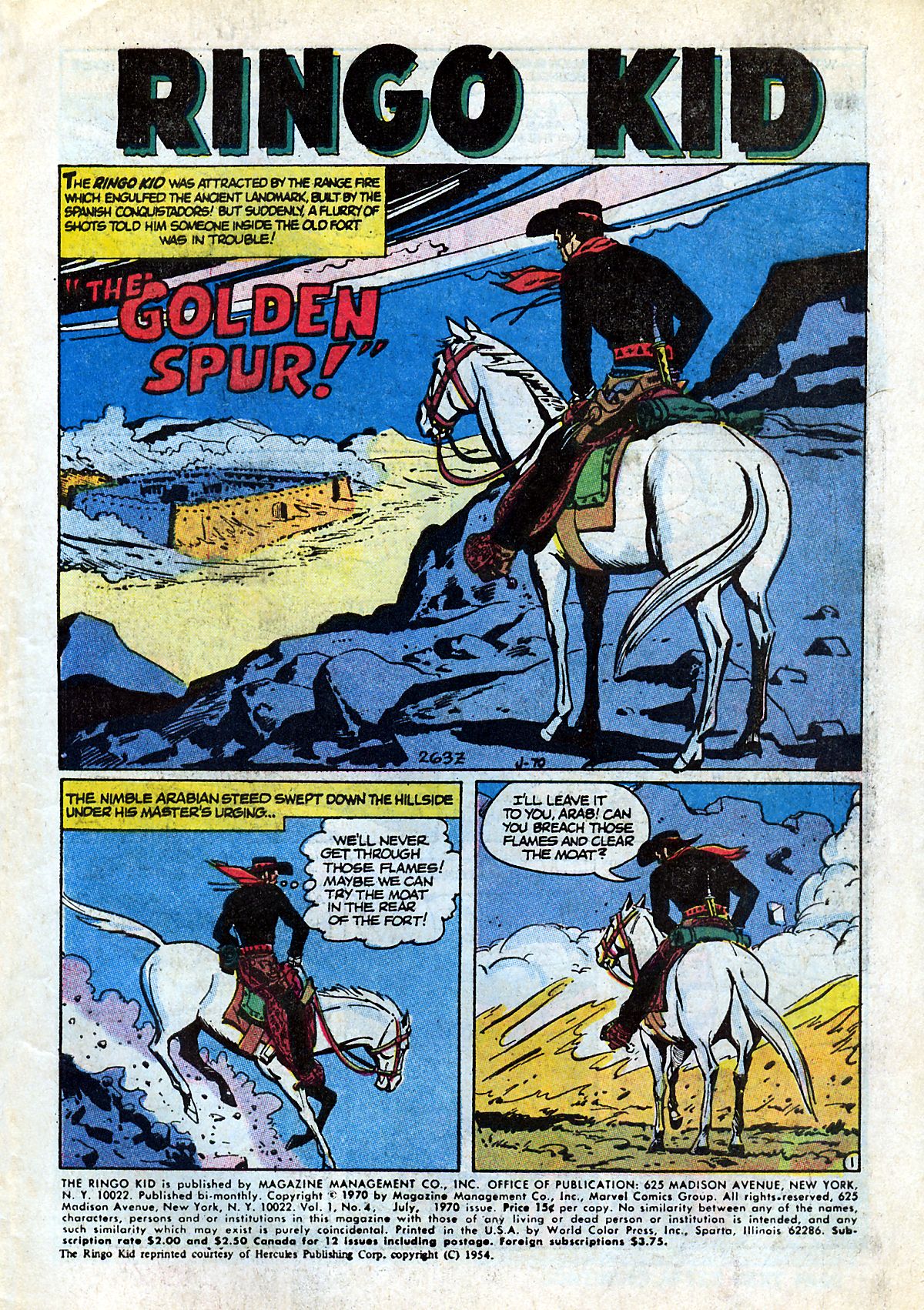 Read online Ringo Kid (1970) comic -  Issue #4 - 3