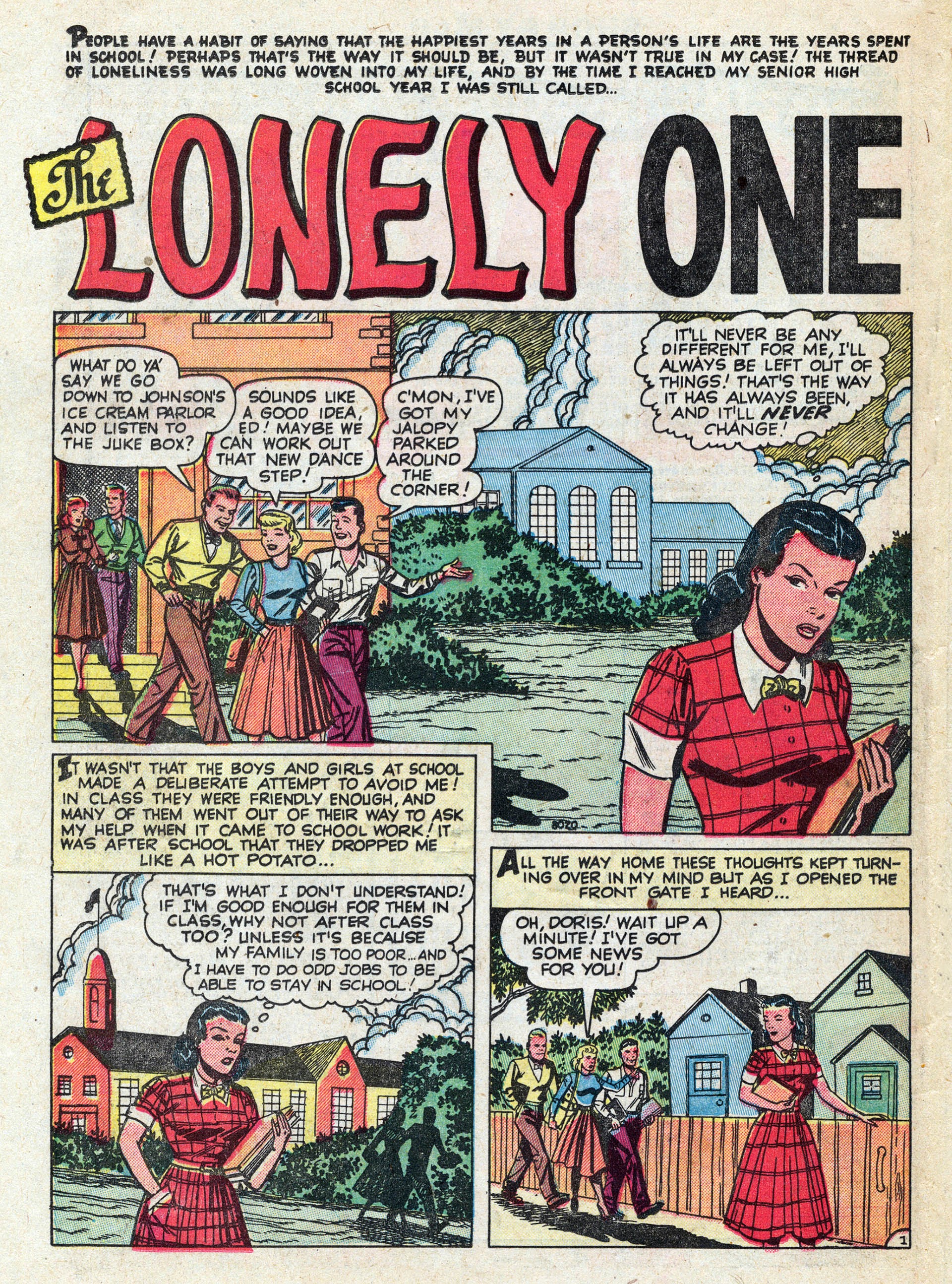 Read online Girl Comics (1949) comic -  Issue #8 - 22