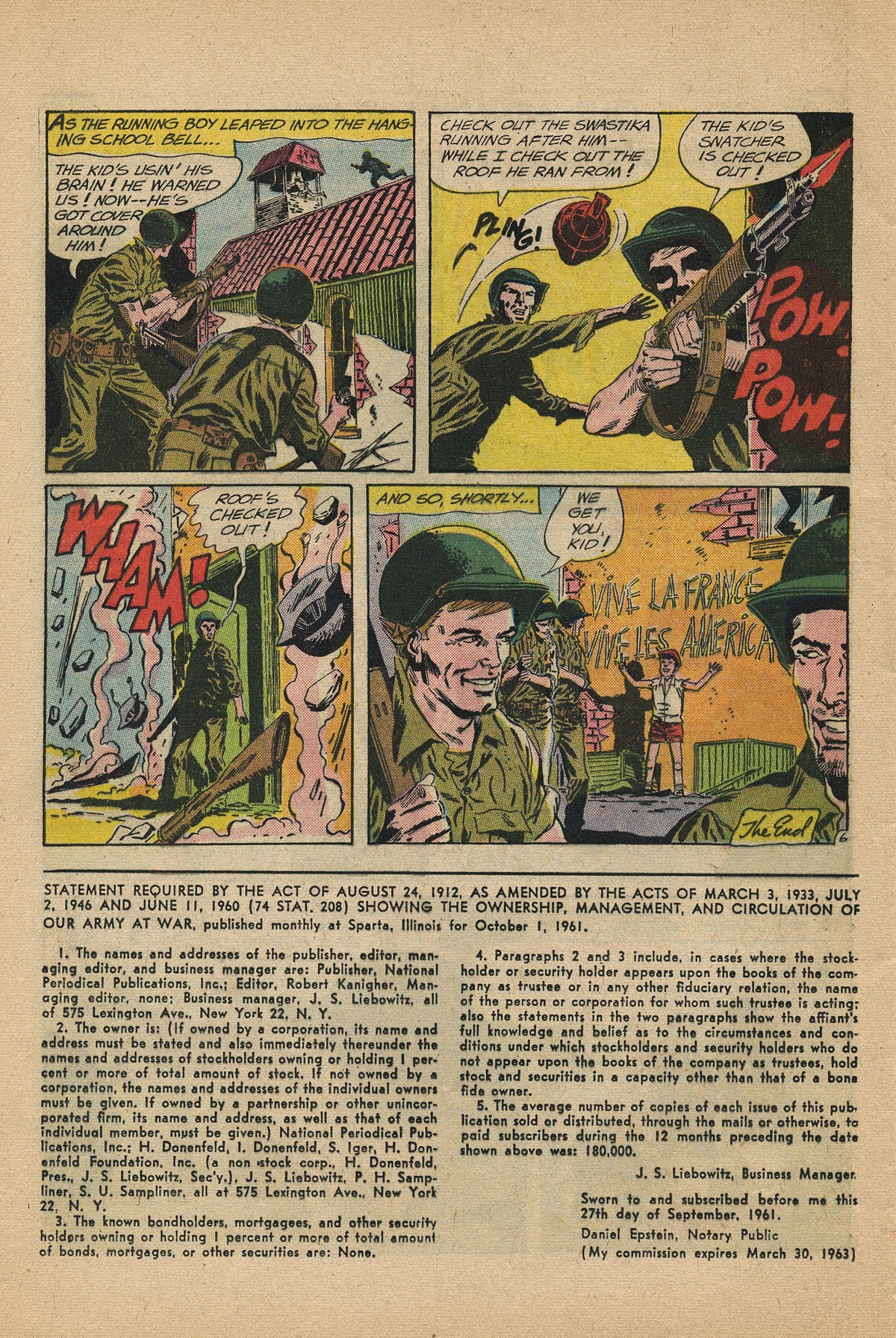 Read online Our Army at War (1952) comic -  Issue #115 - 32