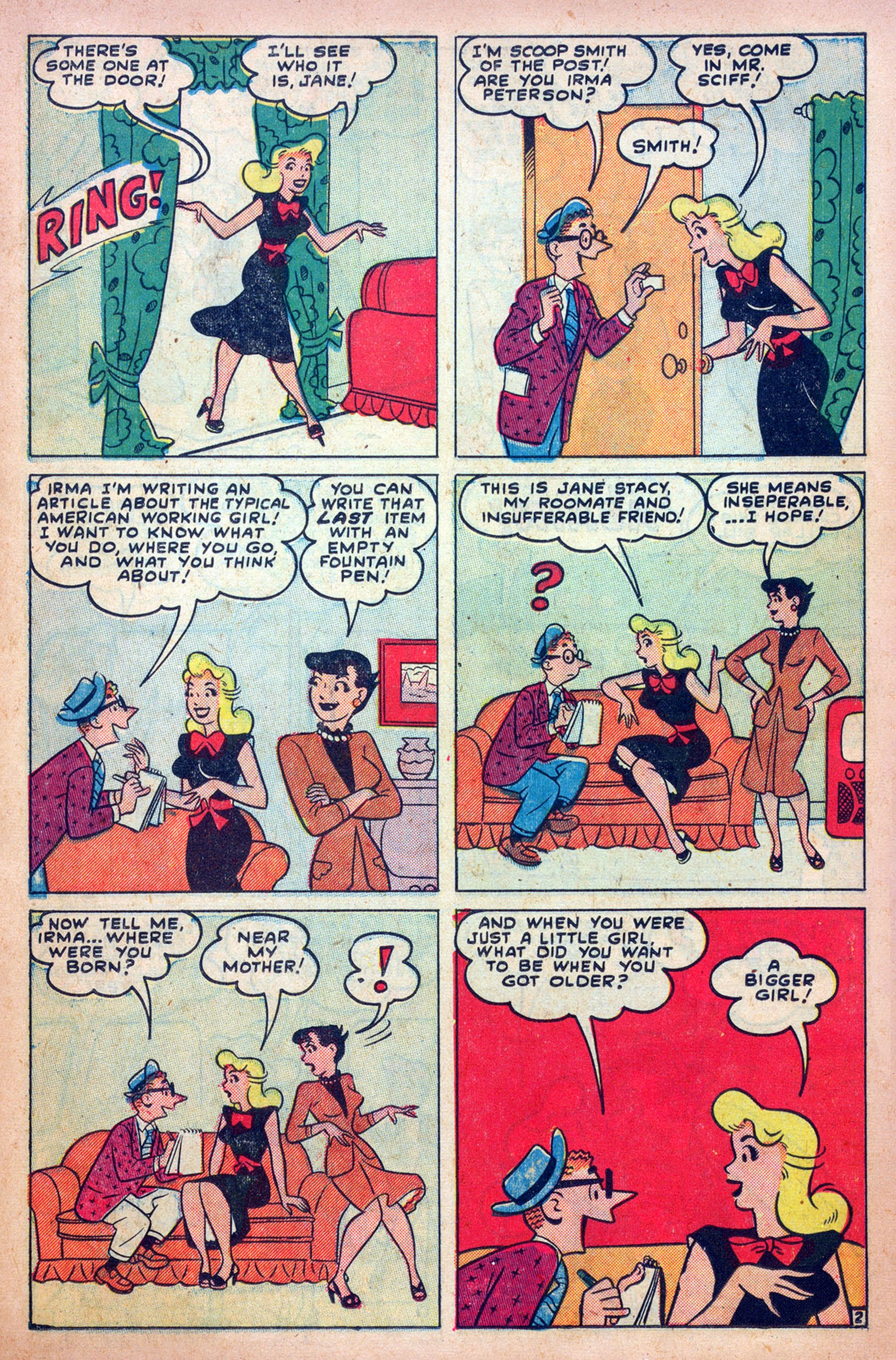 Read online My Friend Irma comic -  Issue #7 - 17