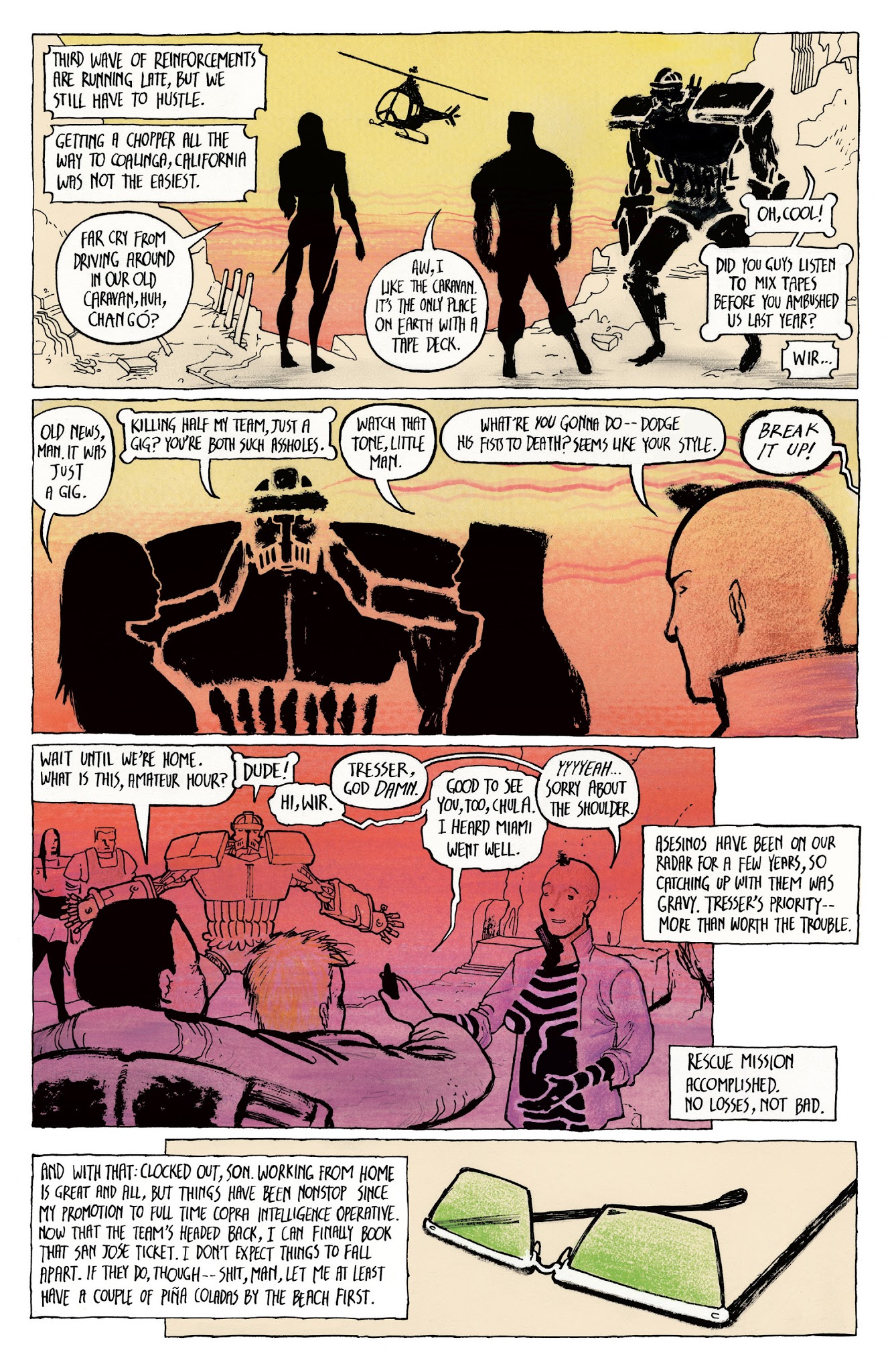 Read online Copra comic -  Issue #19 - 22