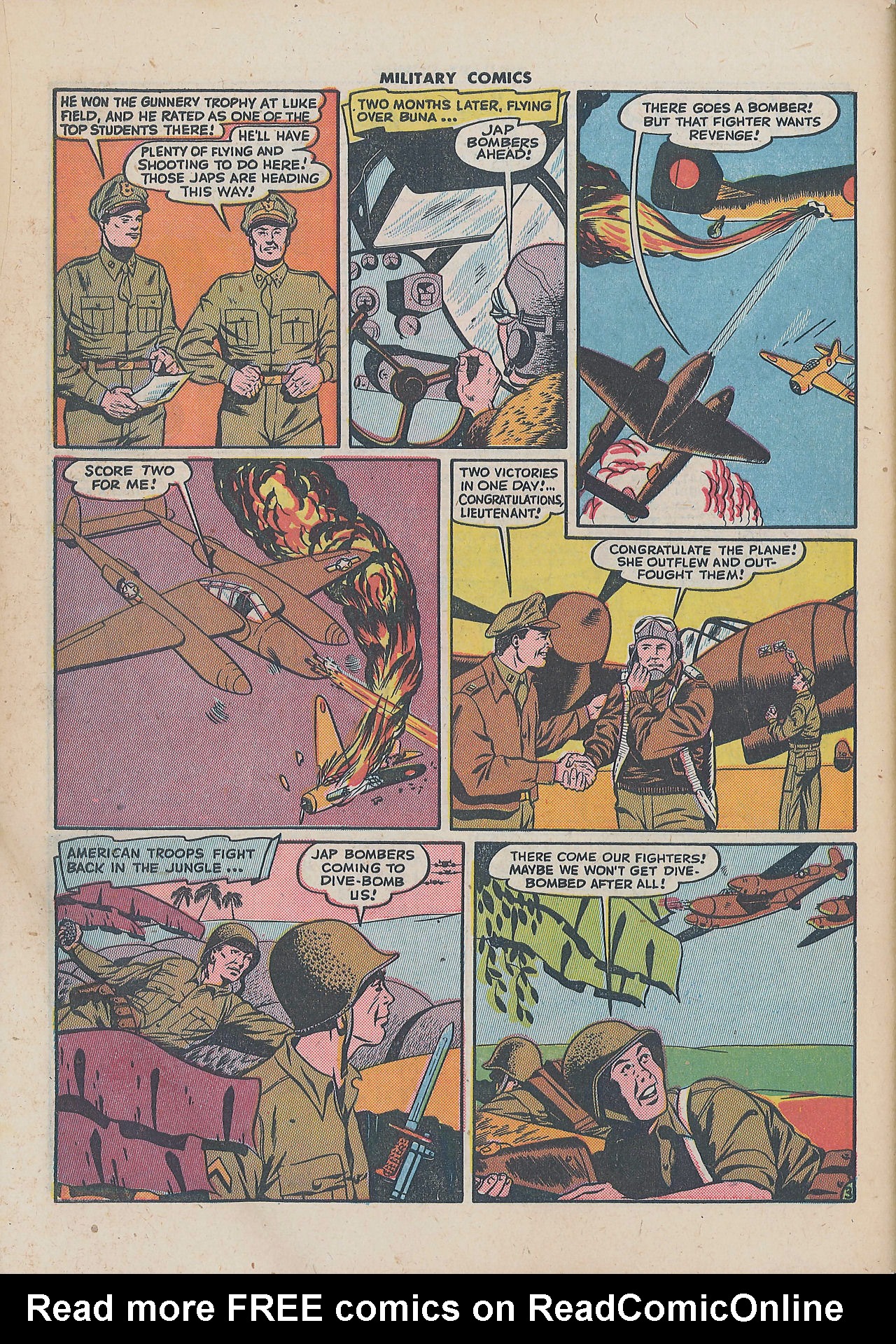 Read online Military Comics comic -  Issue #34 - 54