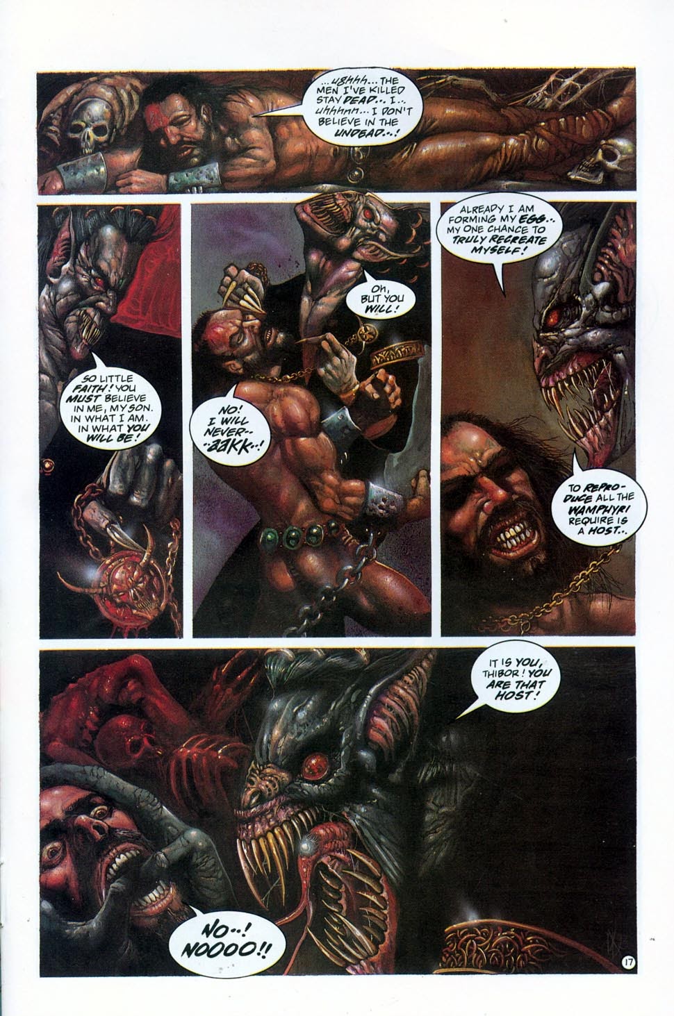 Read online Necroscope Book II: Wamphyri comic -  Issue #2 - 19