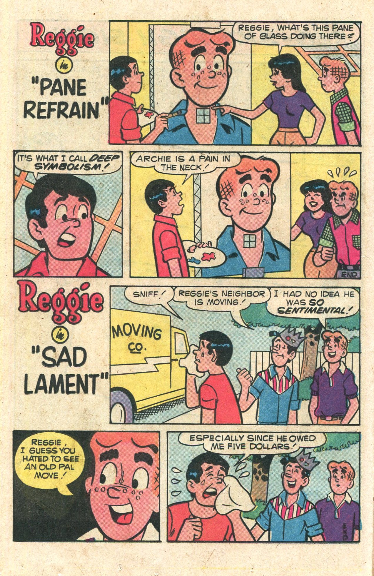 Read online Reggie's Wise Guy Jokes comic -  Issue #51 - 16