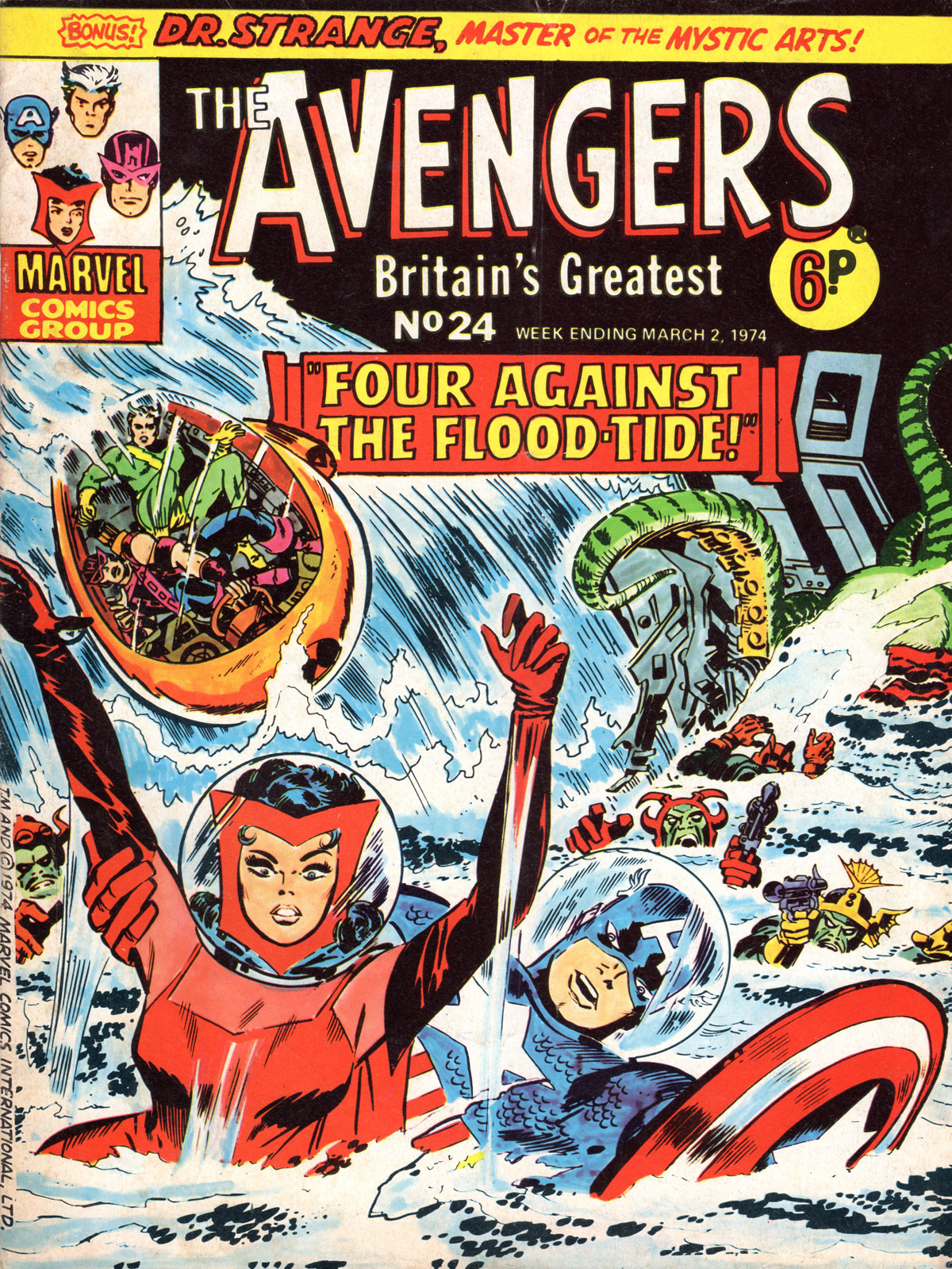 Read online The Avengers (1973) comic -  Issue #24 - 1