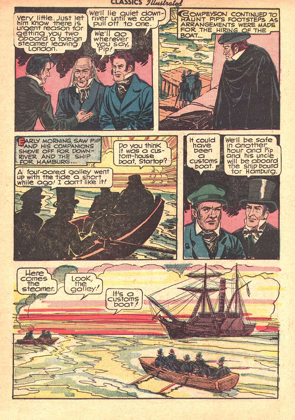 Read online Classics Illustrated comic -  Issue #43 - 45