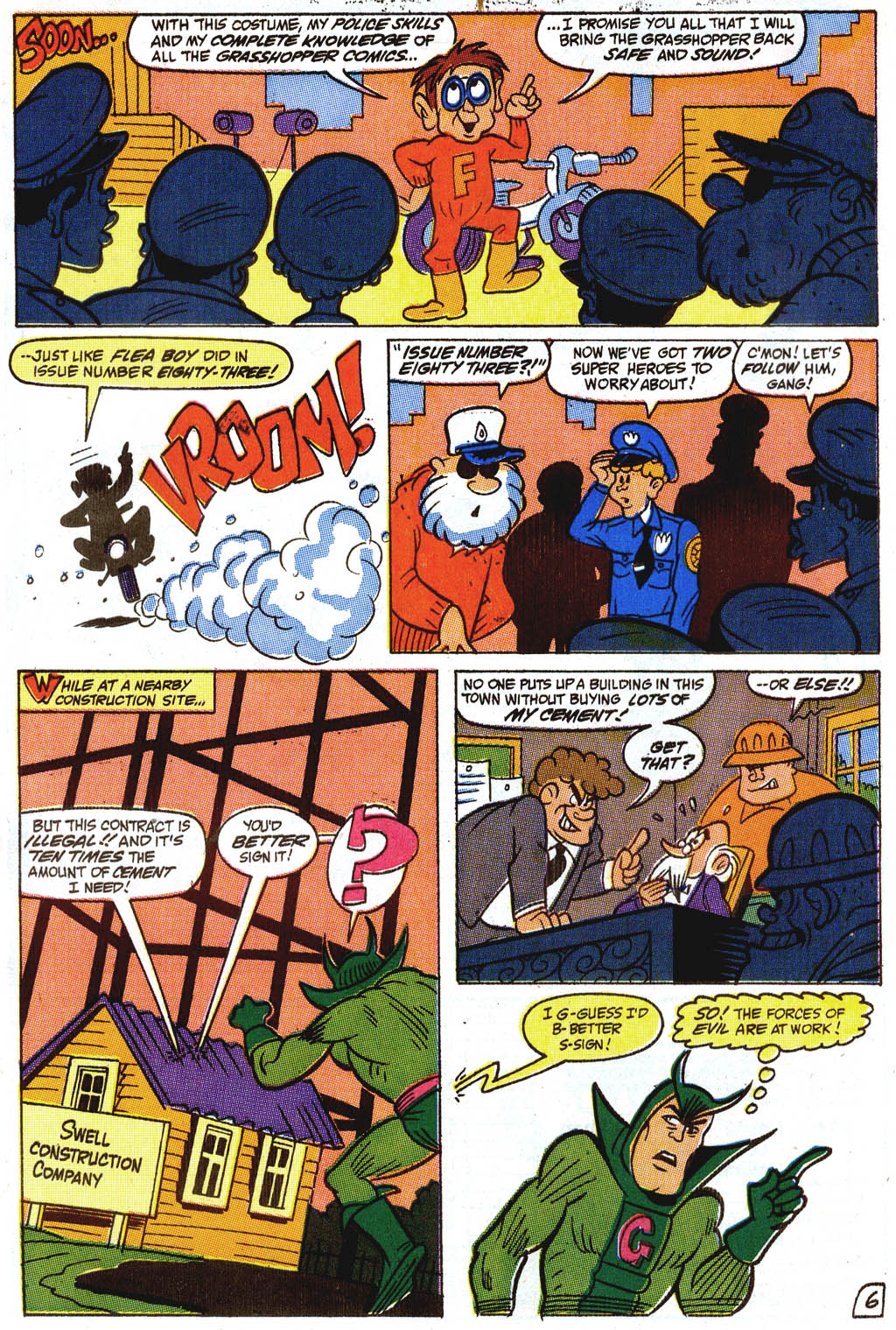 Read online Police Academy comic -  Issue #5 - 7