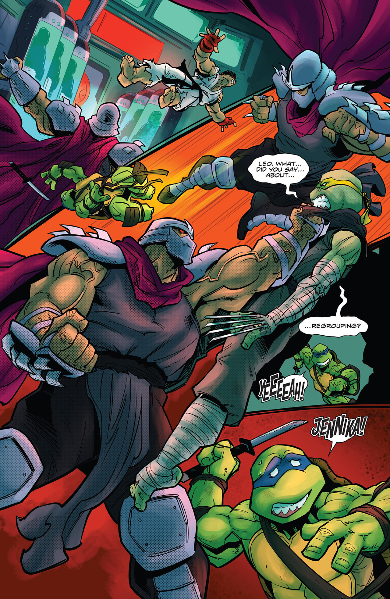 Read online Teenage Mutant Ninja Turtles vs. Street Fighter comic -  Issue #4 - 20