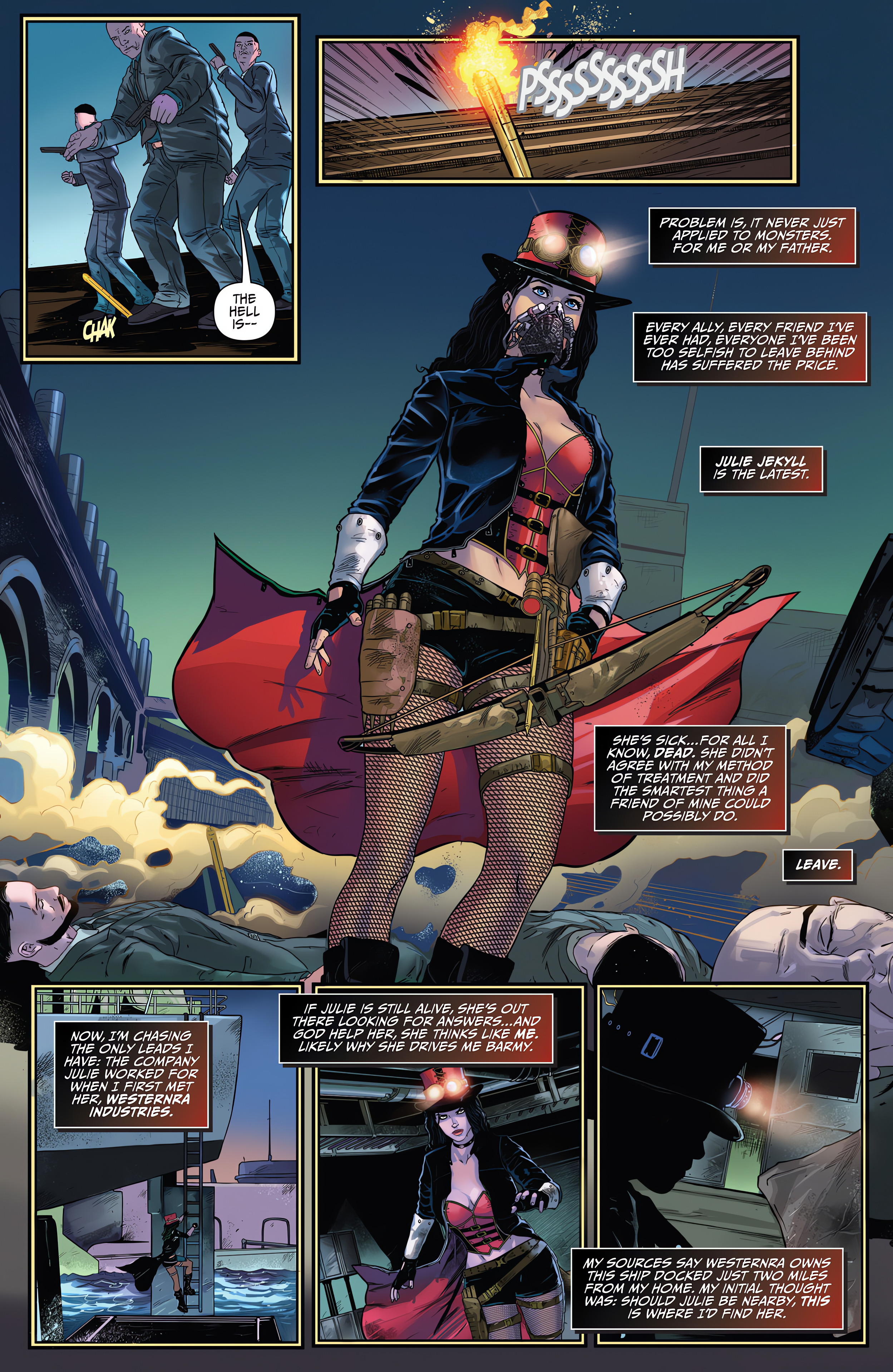 Read online Van Helsing: The Syndicate comic -  Issue # Full - 5