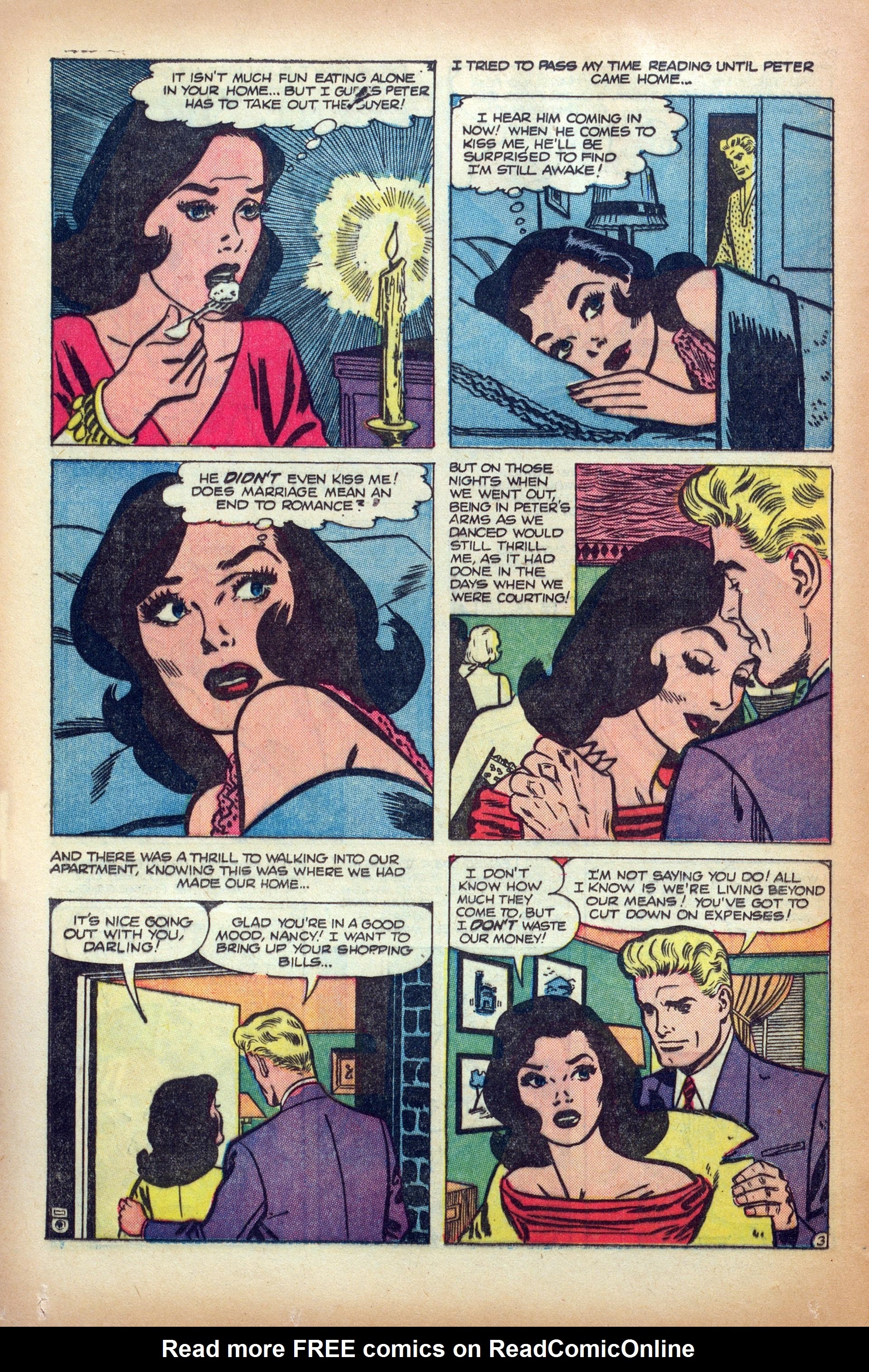 Read online Love Romances comic -  Issue #56 - 12