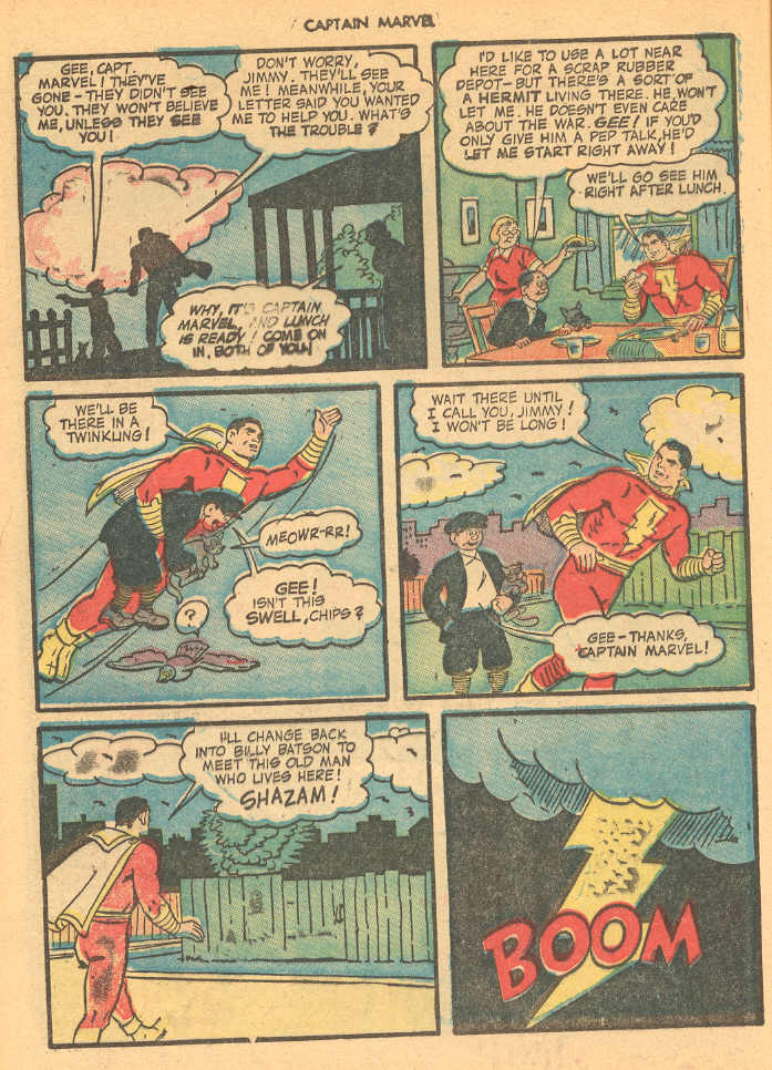 Read online Captain Marvel Adventures comic -  Issue #30 - 8