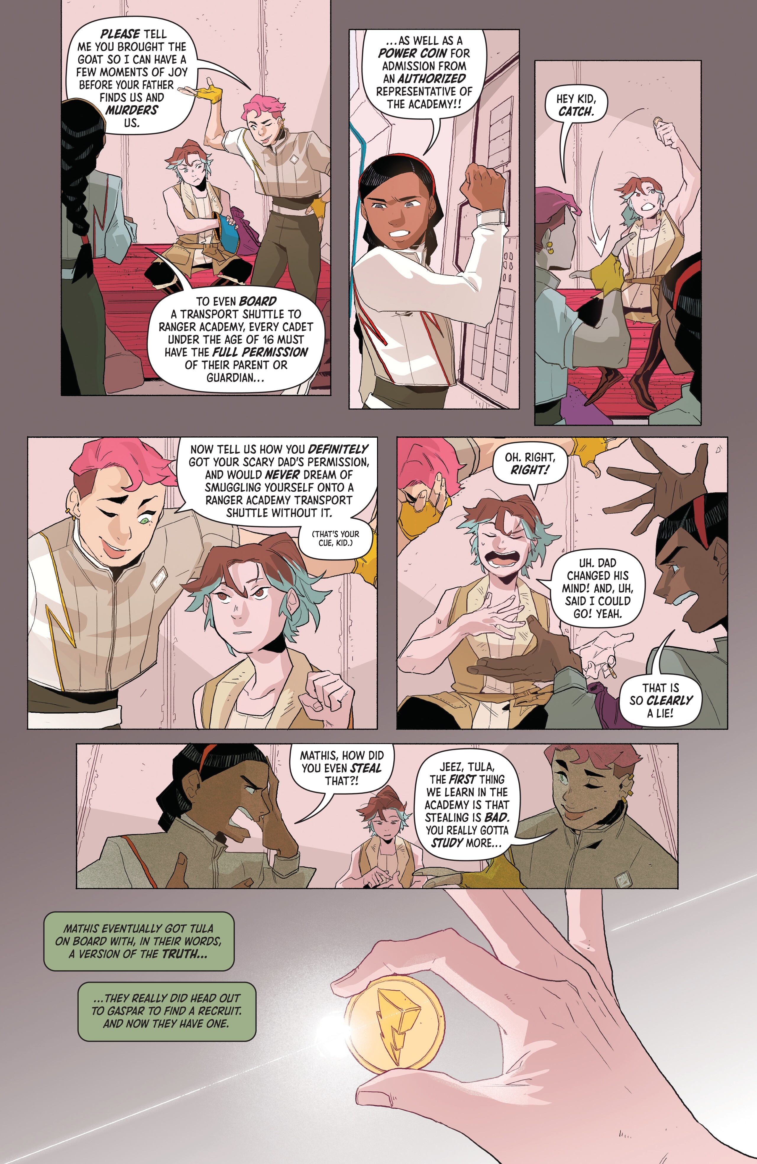 Read online Ranger Academy comic -  Issue #1 - 23