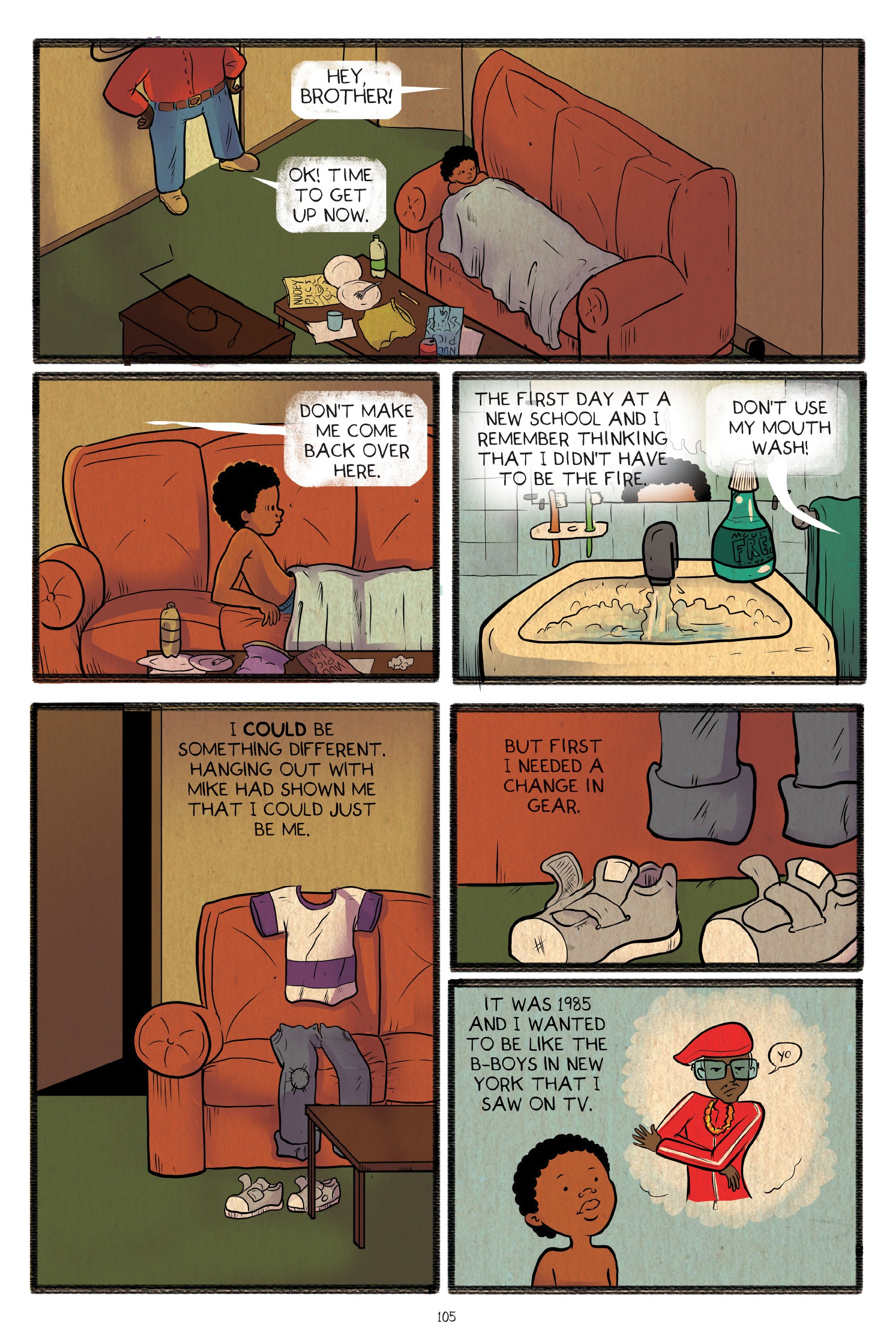 Read online Fights: One Boy's Triumph Over Violence comic -  Issue # TPB (Part 2) - 5