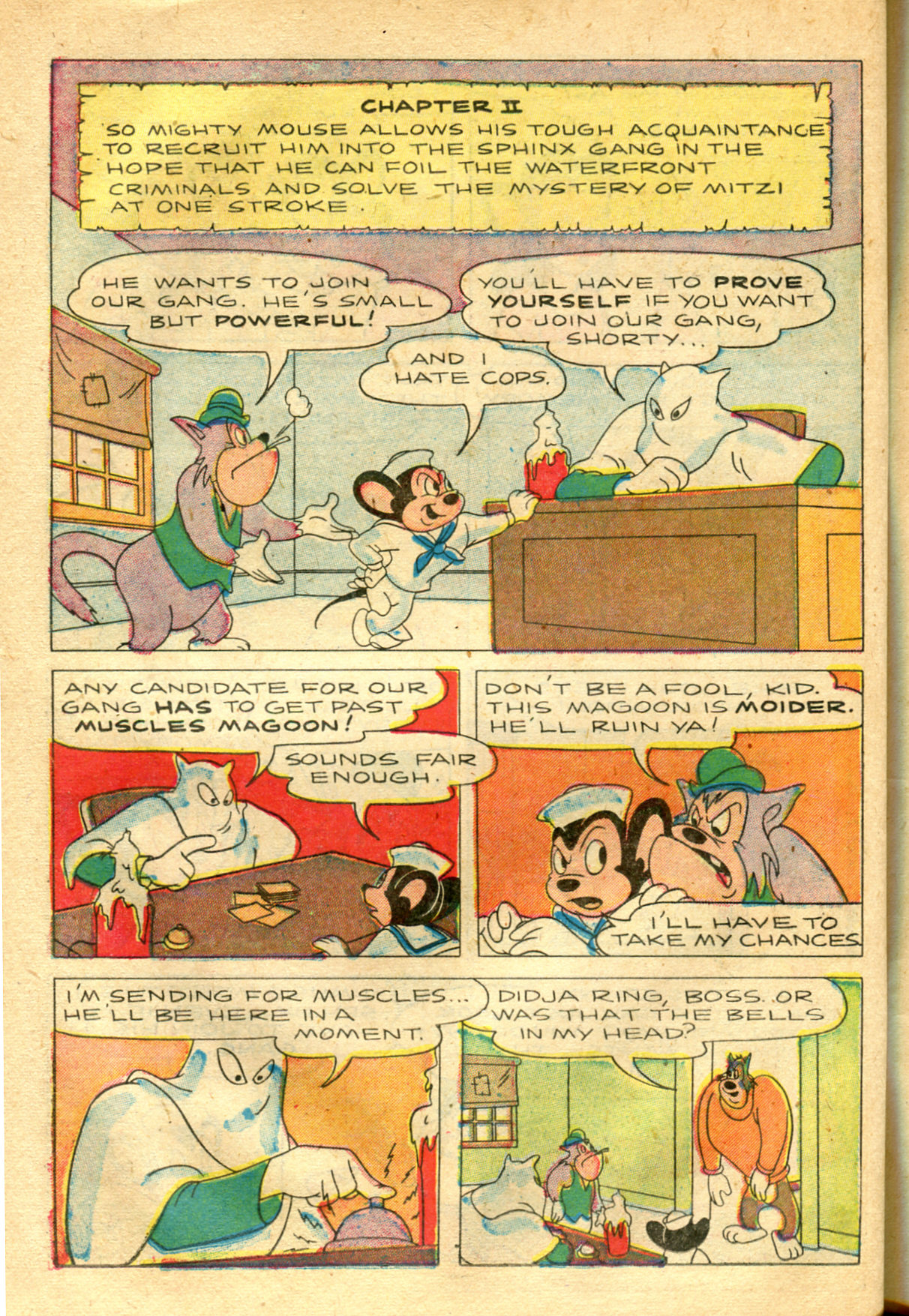 Read online Paul Terry's Mighty Mouse Comics comic -  Issue #43 - 90