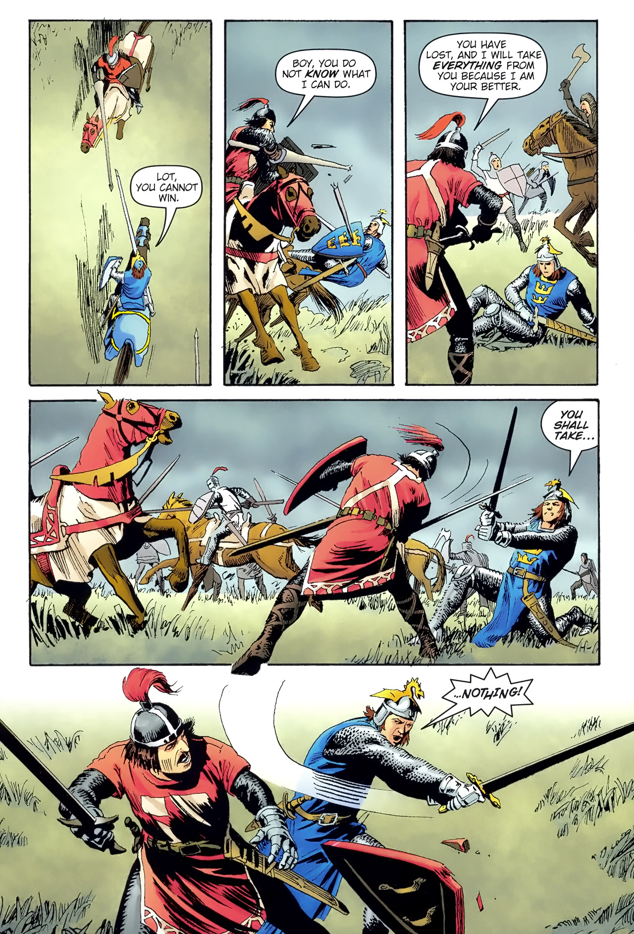 Read online King Arthur - Excalibur Unsheated comic -  Issue # Full - 25