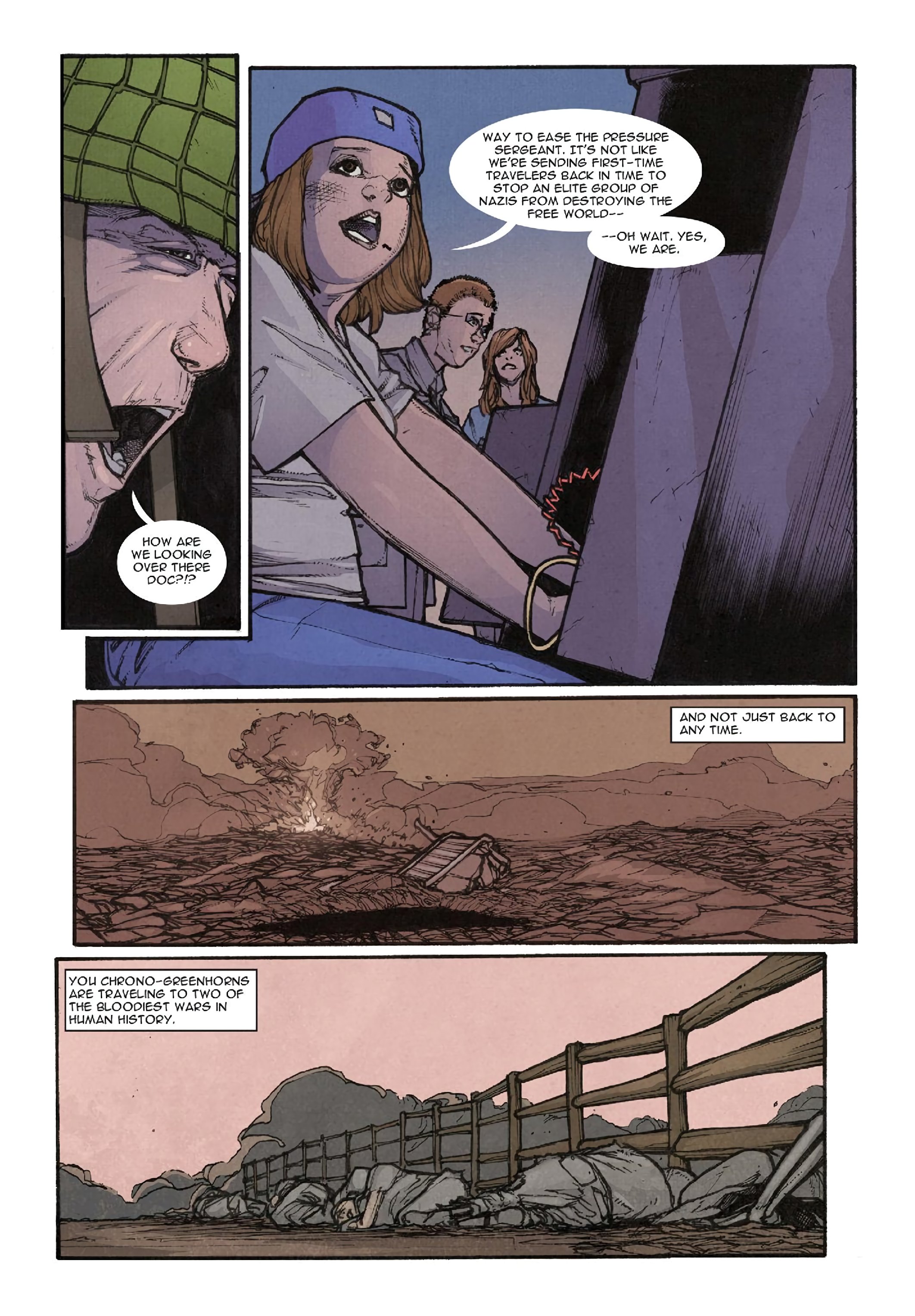 Read online Time Grunts comic -  Issue # _TPB 2 - 30