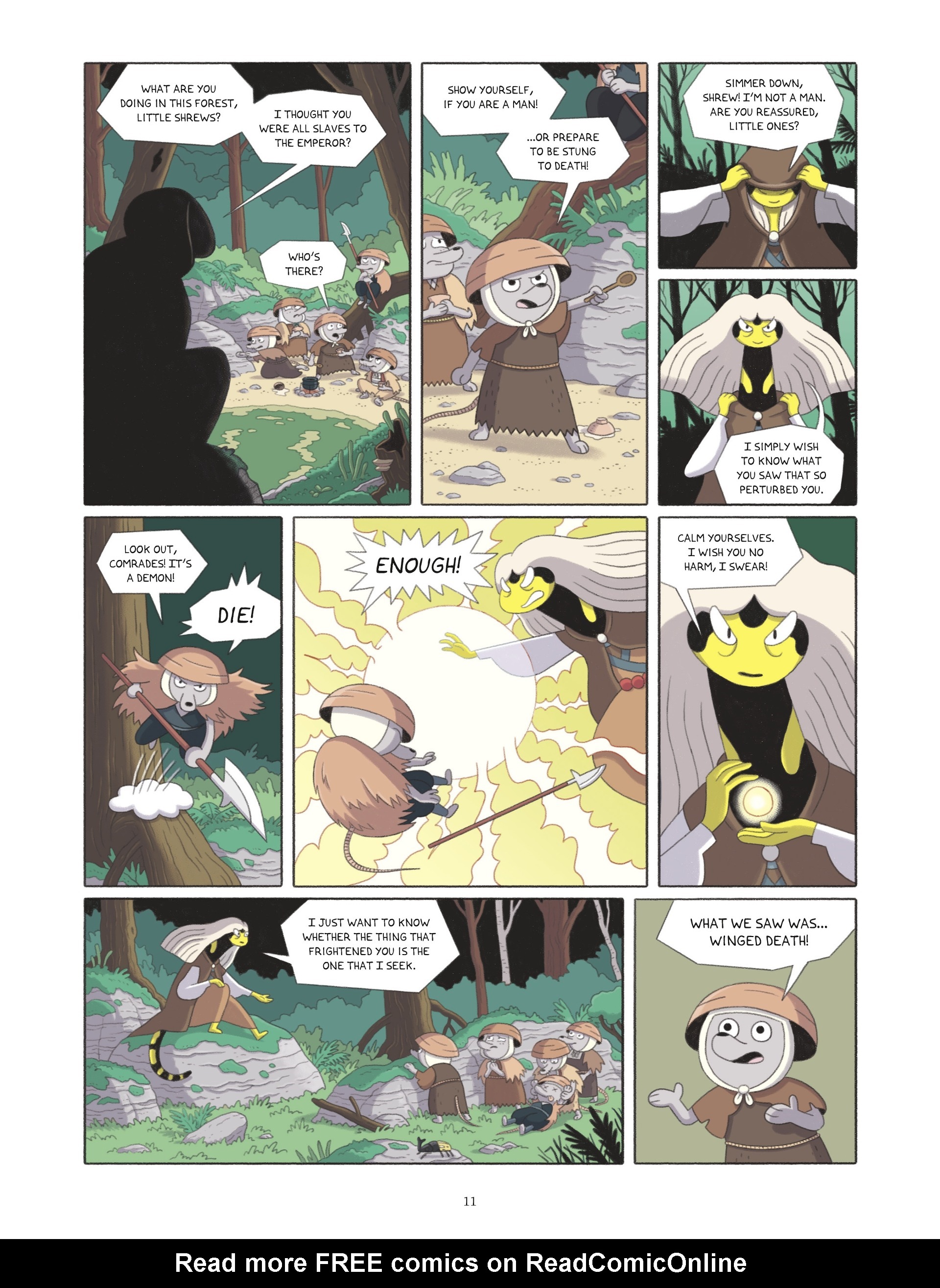 Read online Menji and the Ruins of Mount Mystery comic -  Issue # Full - 11