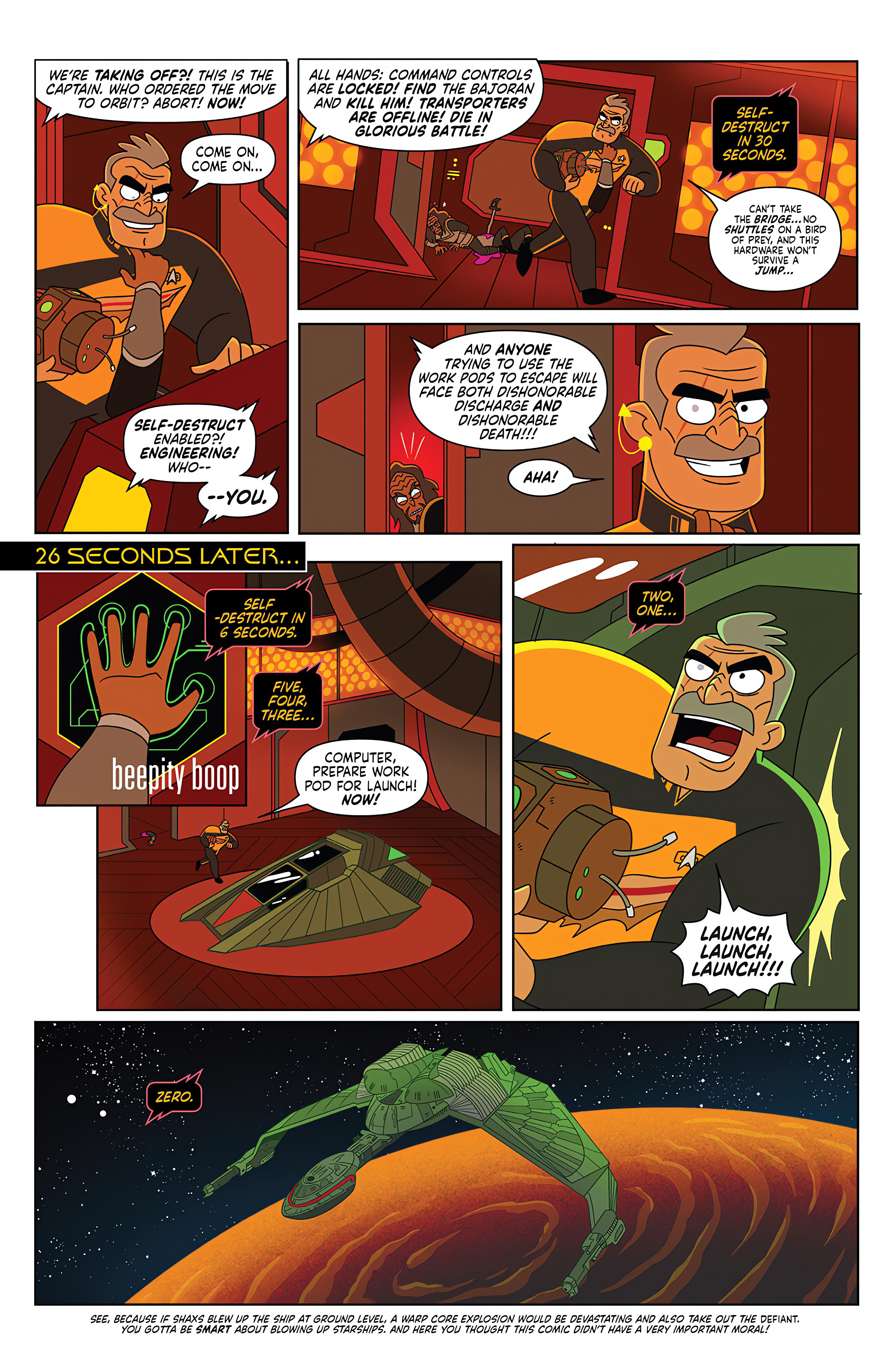 Read online Star Trek: Day of Blood – Shax’s Best Day comic -  Issue # Full - 18