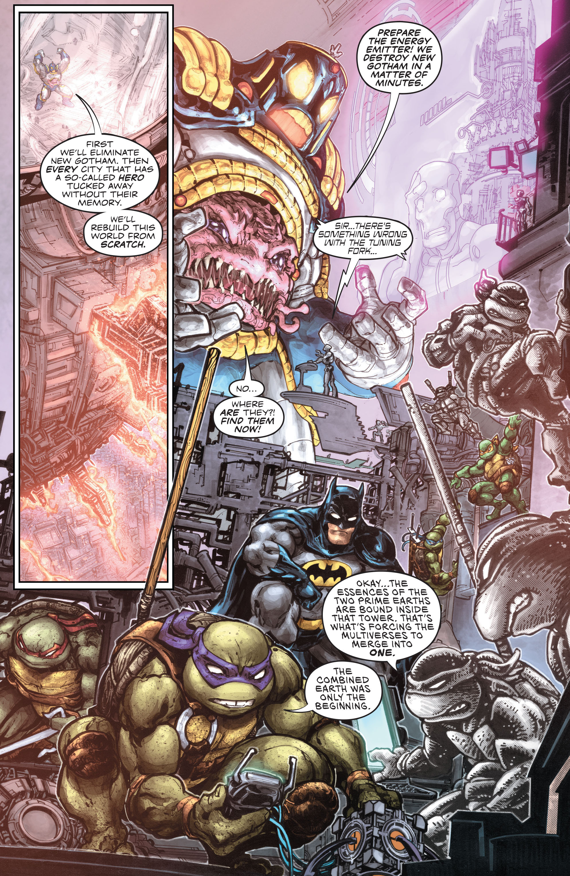 Read online Batman/Teenage Mutant Ninja Turtles III comic -  Issue # _TPB (Part 1) - 98