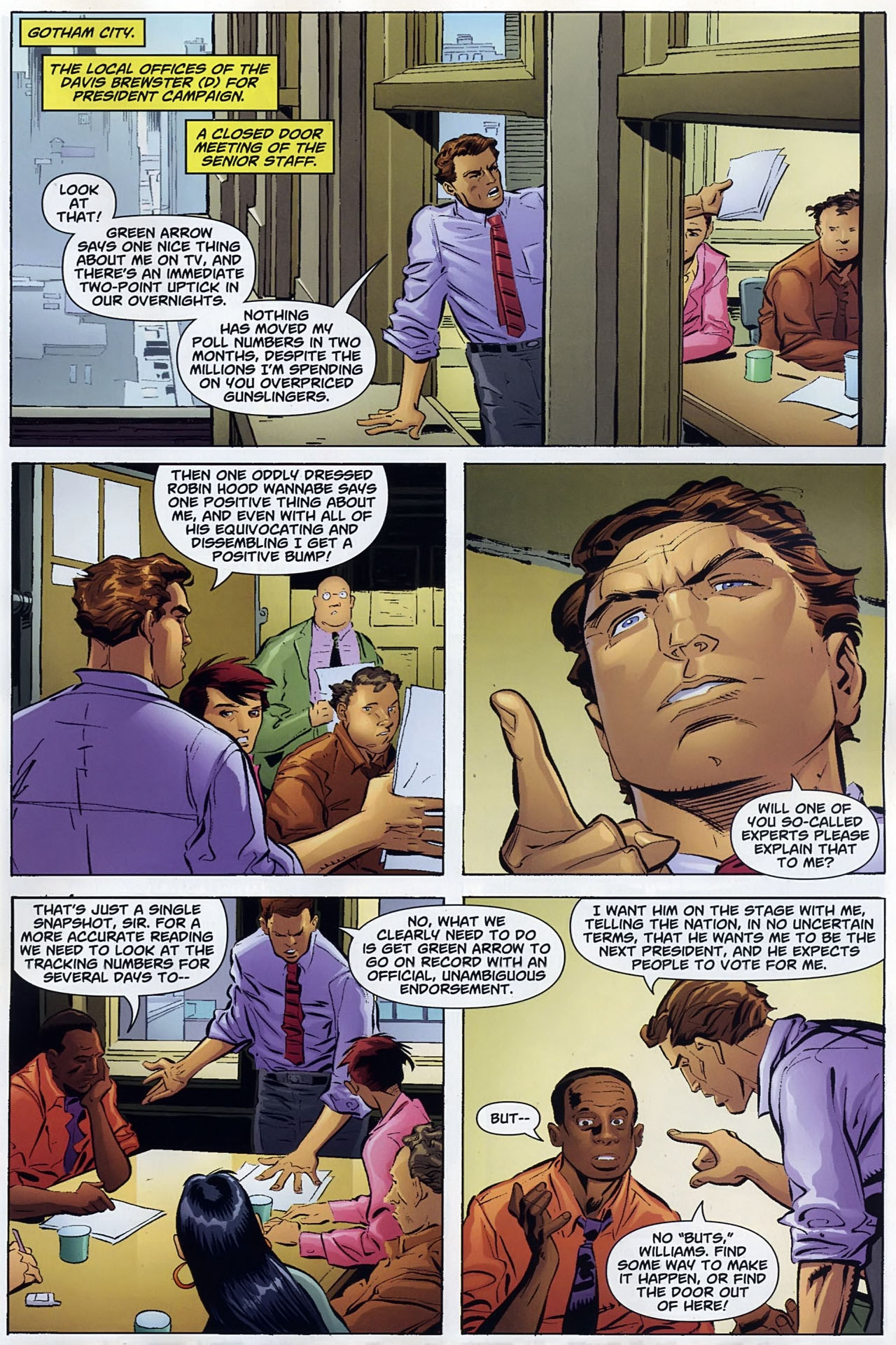Read online DC Universe: Decisions comic -  Issue #1 - 17