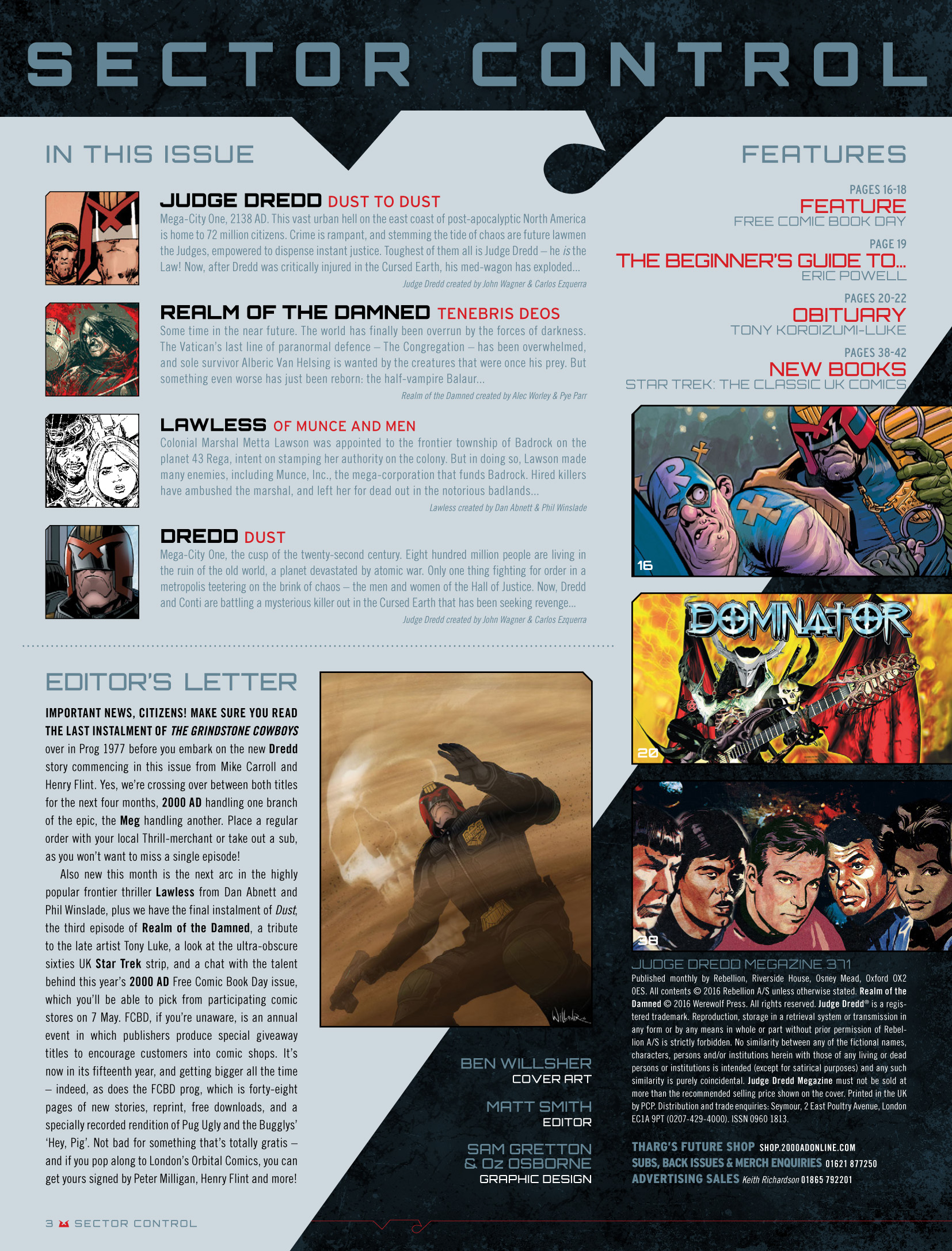 Read online Judge Dredd Megazine (Vol. 5) comic -  Issue #371 - 3