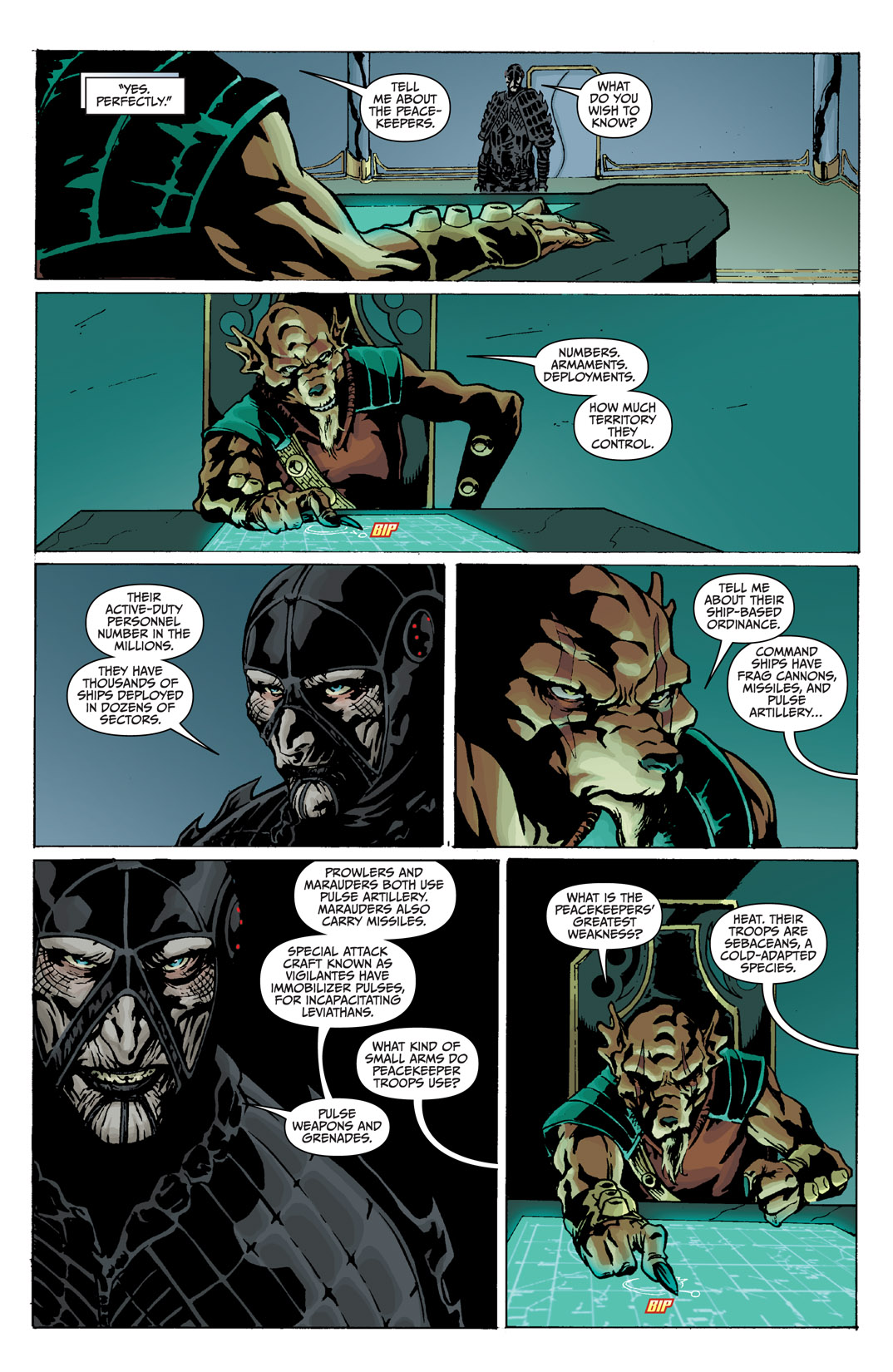 Read online Farscape: Scorpius comic -  Issue #1 - 16