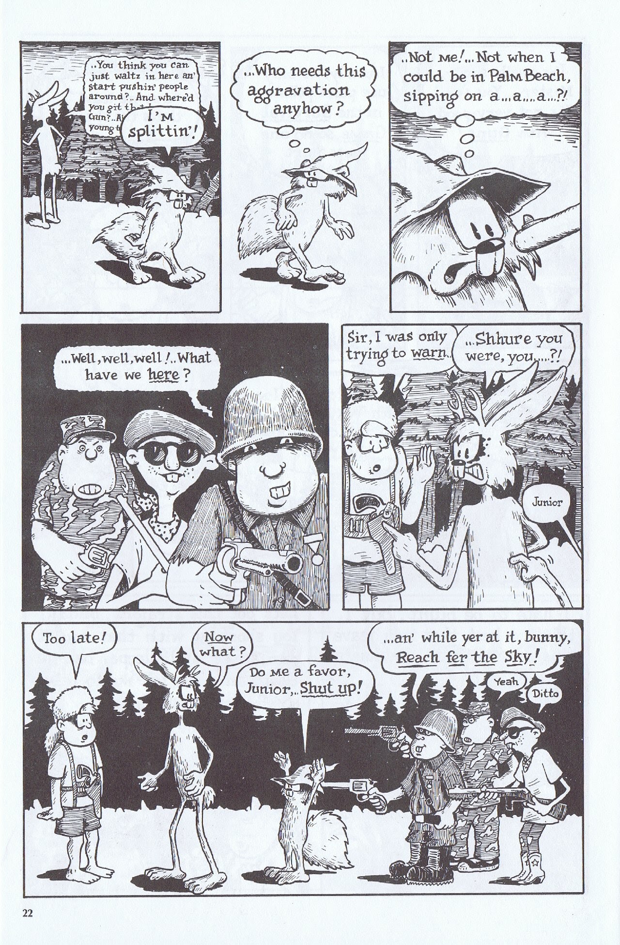 Read online Tales Of The Jackalope comic -  Issue #1 - 24