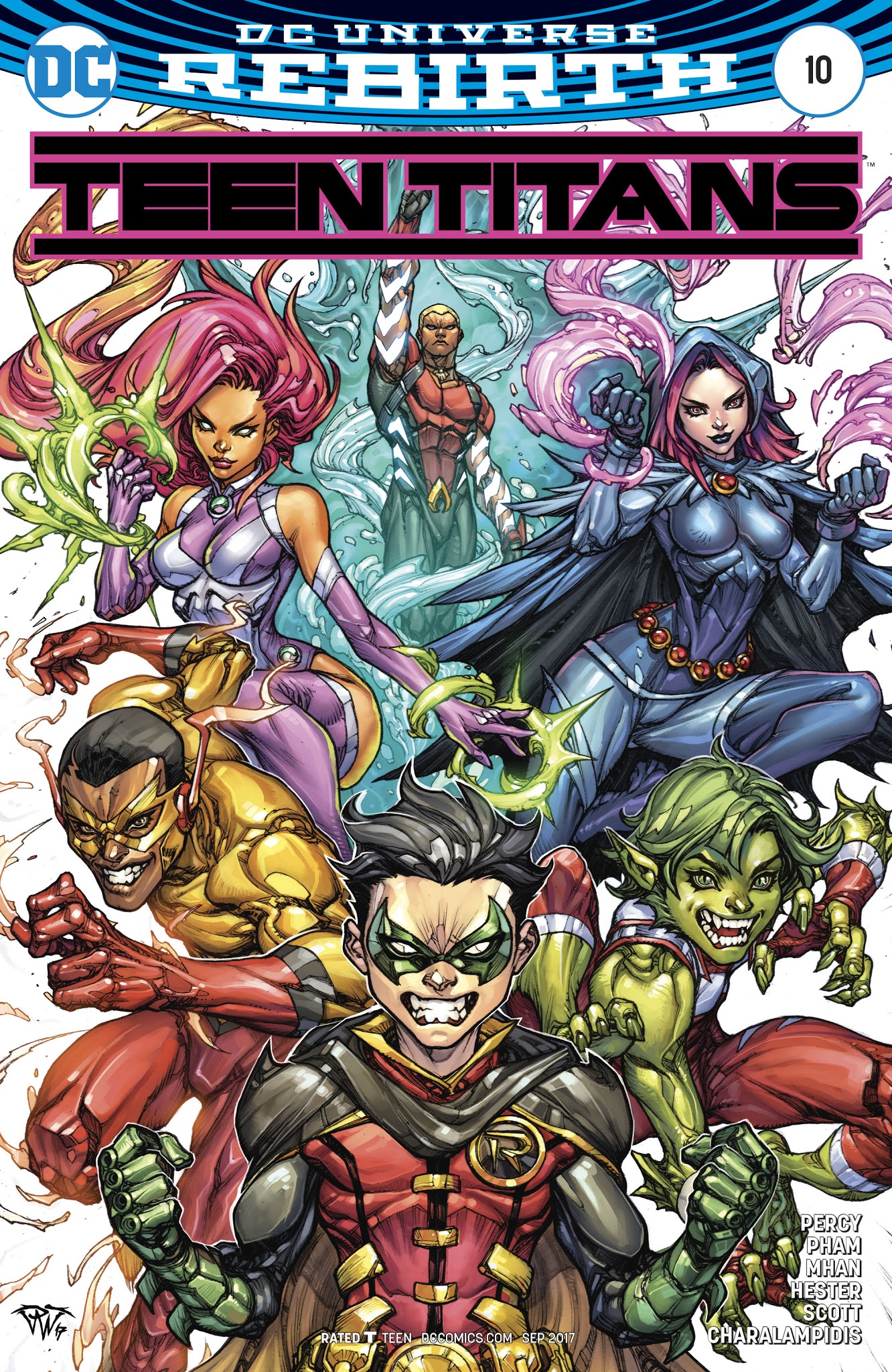 Read online Teen Titans (2016) comic -  Issue #10 - 2